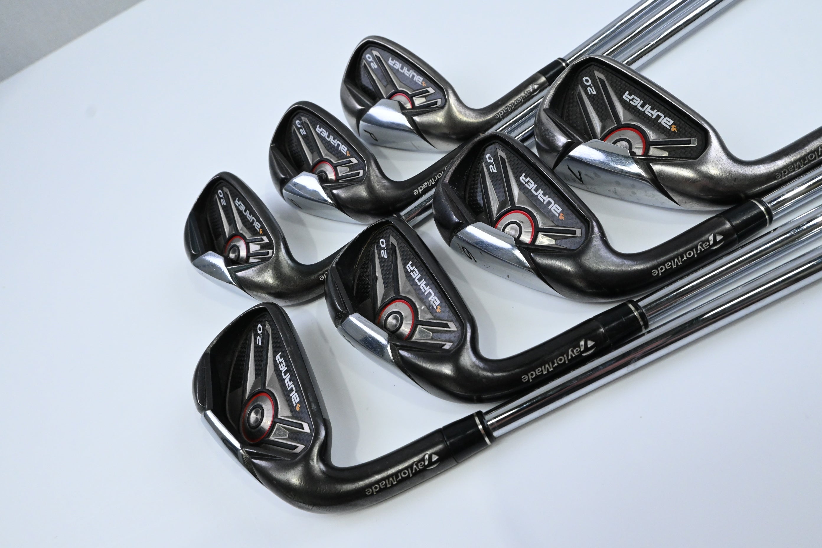Left Hand Taylormade Burner 2.0 Irons / 4-PW / Regular Flex Taylormade Burner 85