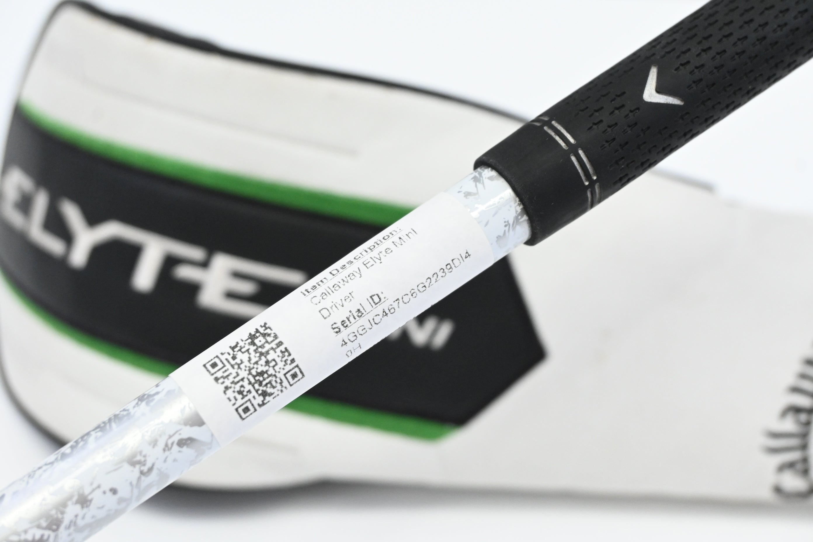 Callaway Elyte Mini Driver / 11.5 Degree / Regular Flex Denali Charcoal 50 Shaft