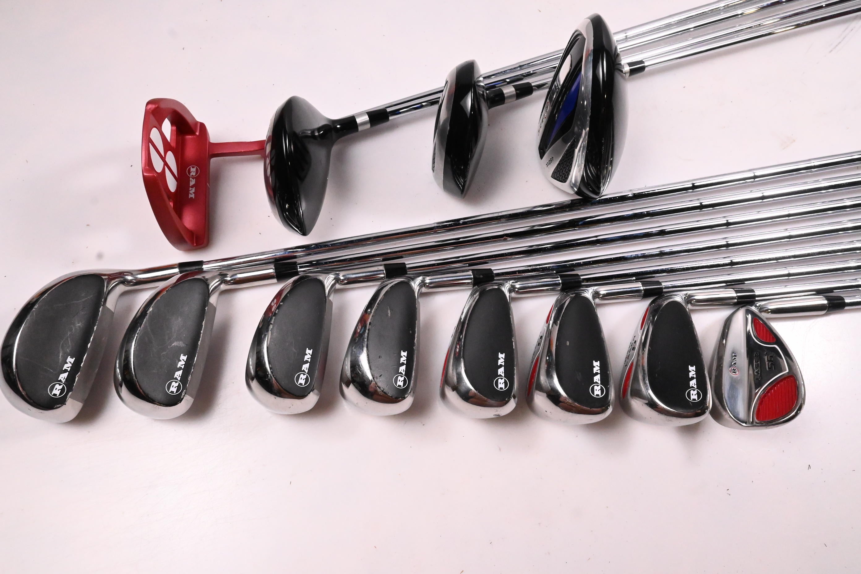 Ram Laser Package Set / Woods, Irons, Putter