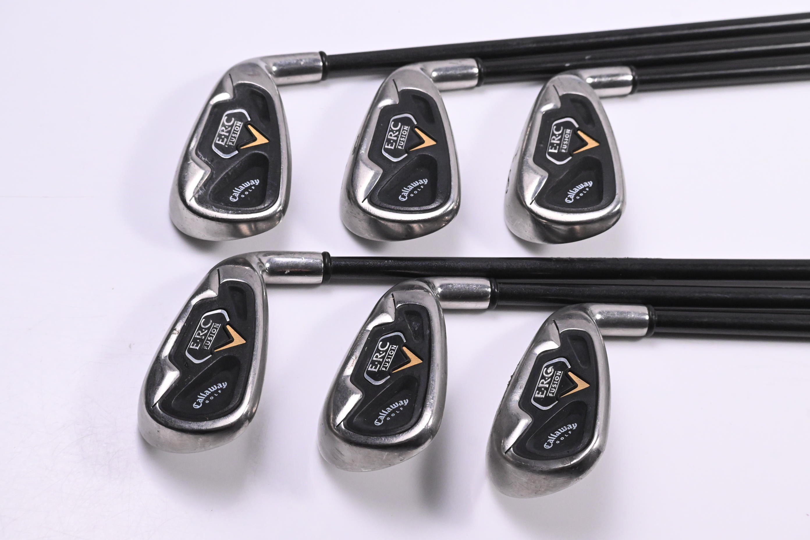 Callaway Big Bertha Fusion Irons / 6-PW+GW / Senior Flex JV 60i E Series Shafts