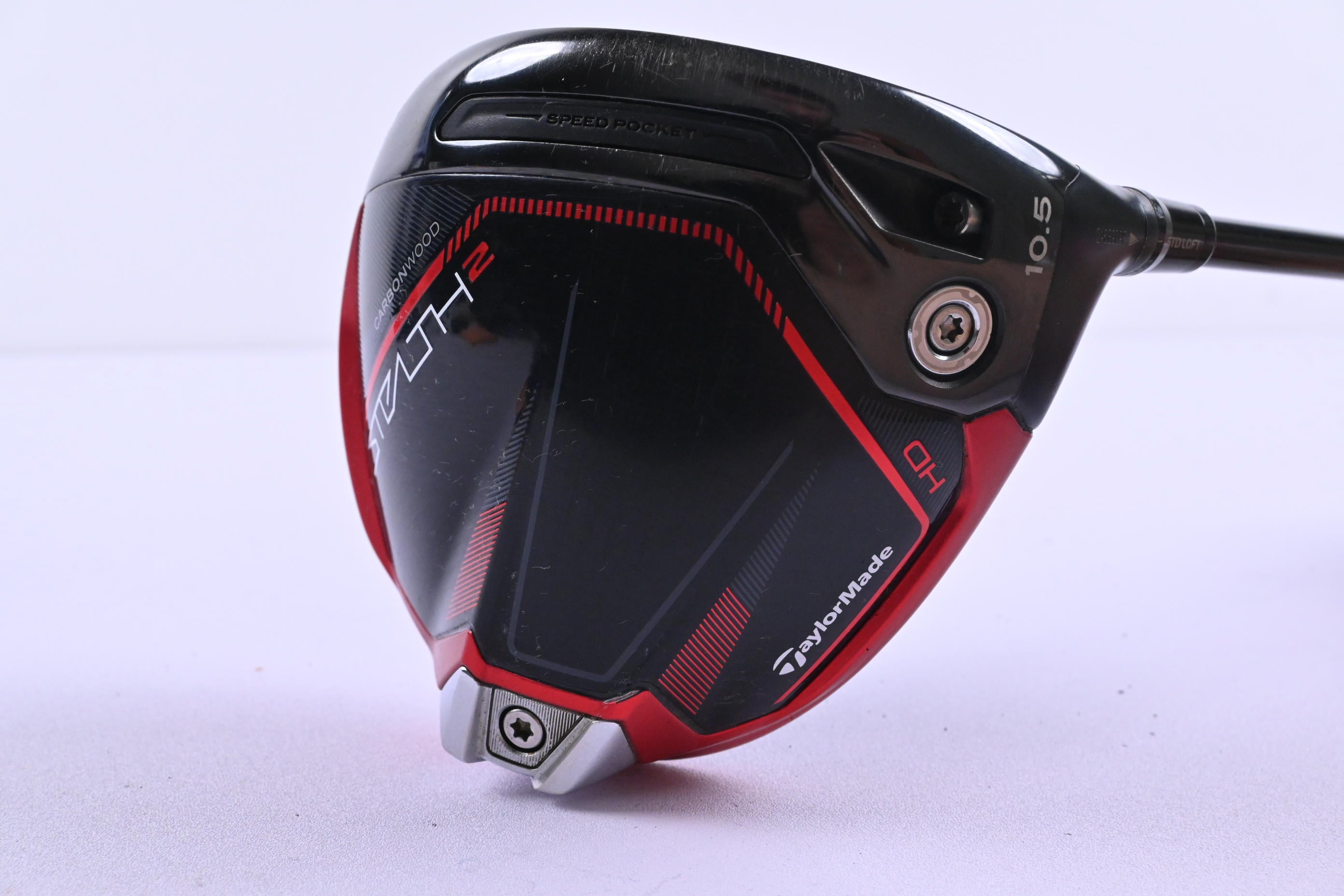 Taylormade Stealth 2 HD Driver / 10.5 Degree / Stiff Flex Fujikura Ventus TR Red