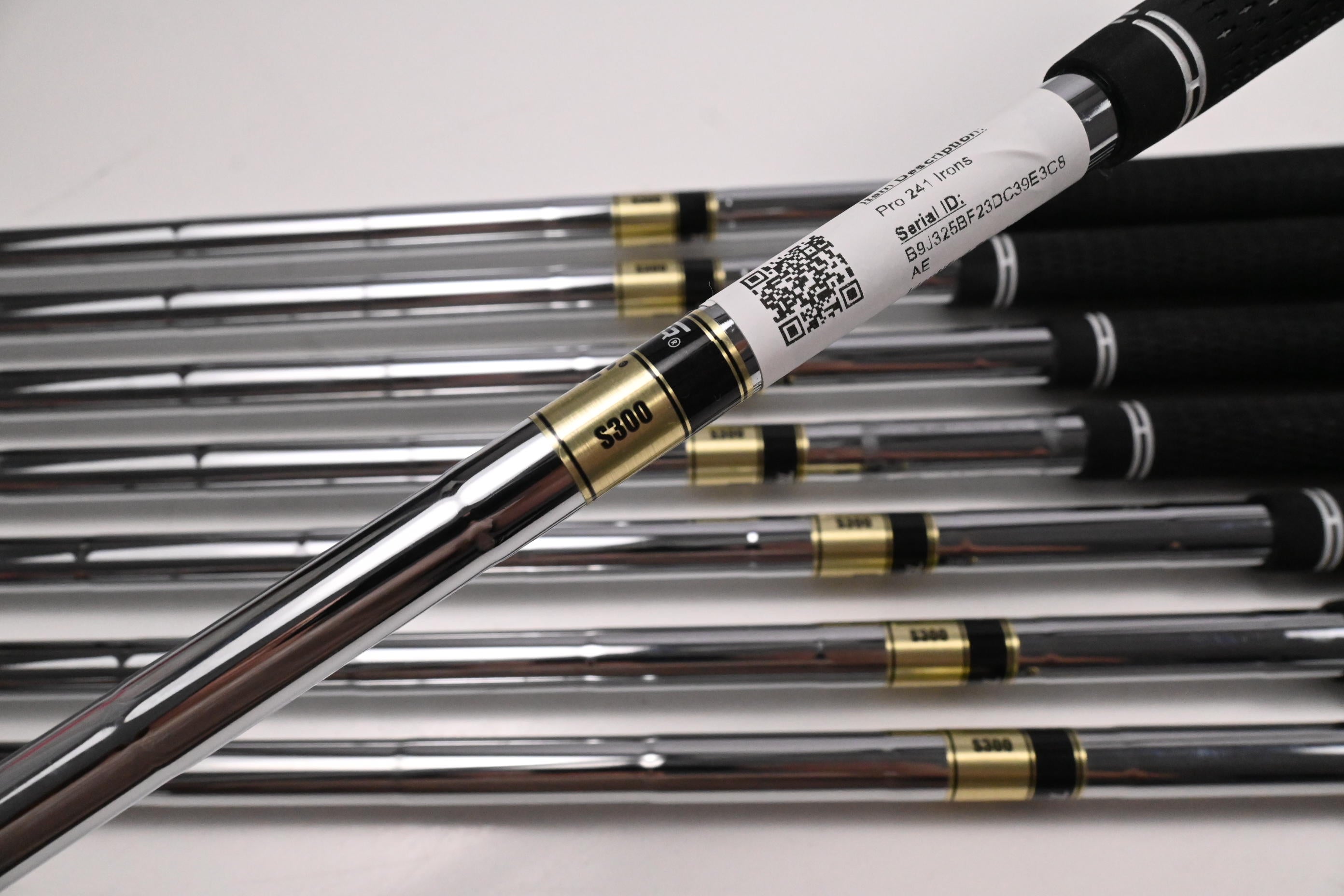 Mizuno Pro 241 Irons / 3-PW / Stiff Flex Dynamic Gold S300 Shafts