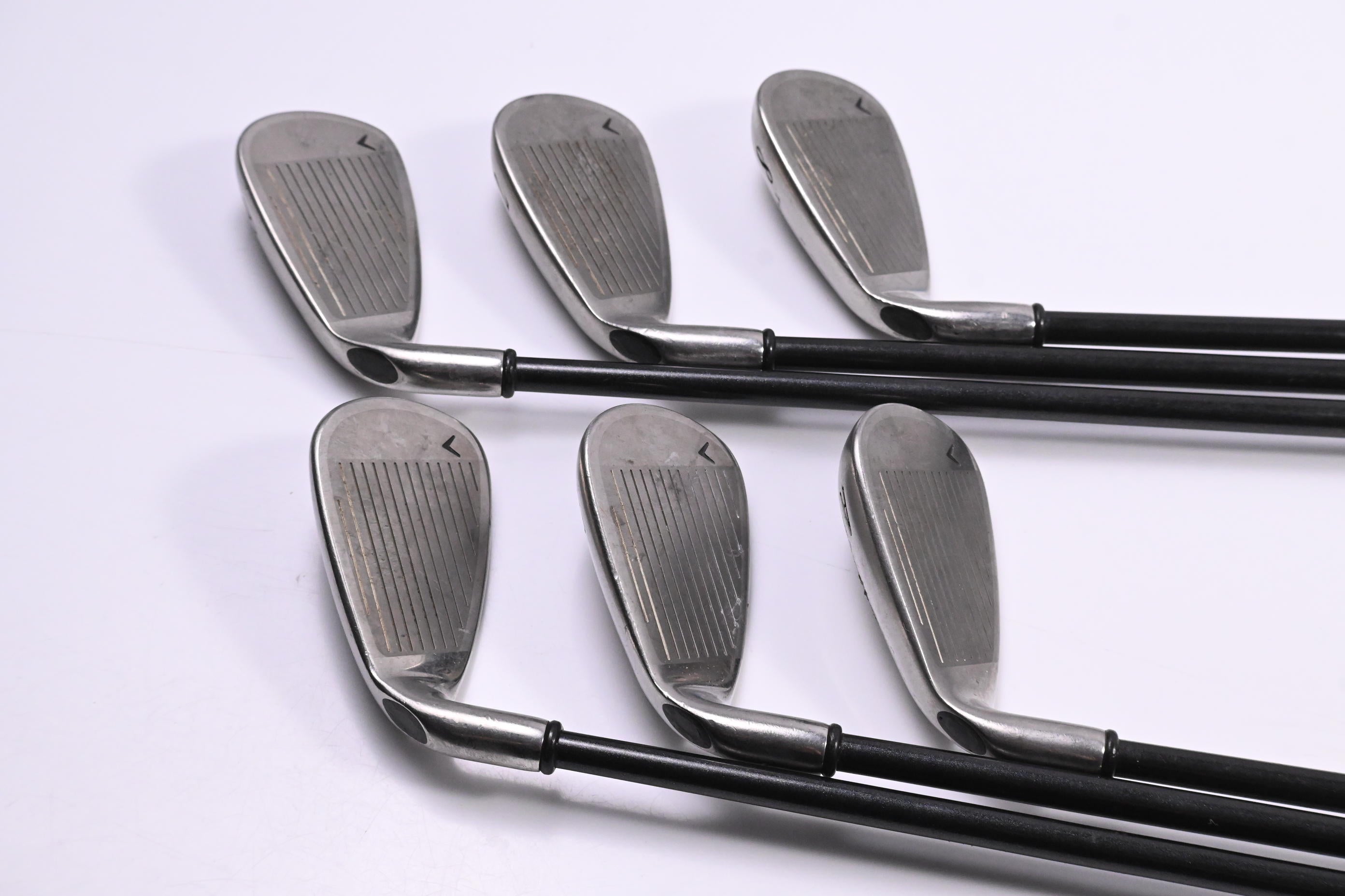 Callaway Big Bertha Fusion Irons / 6-PW+GW / Senior Flex JV 60i E Series Shafts