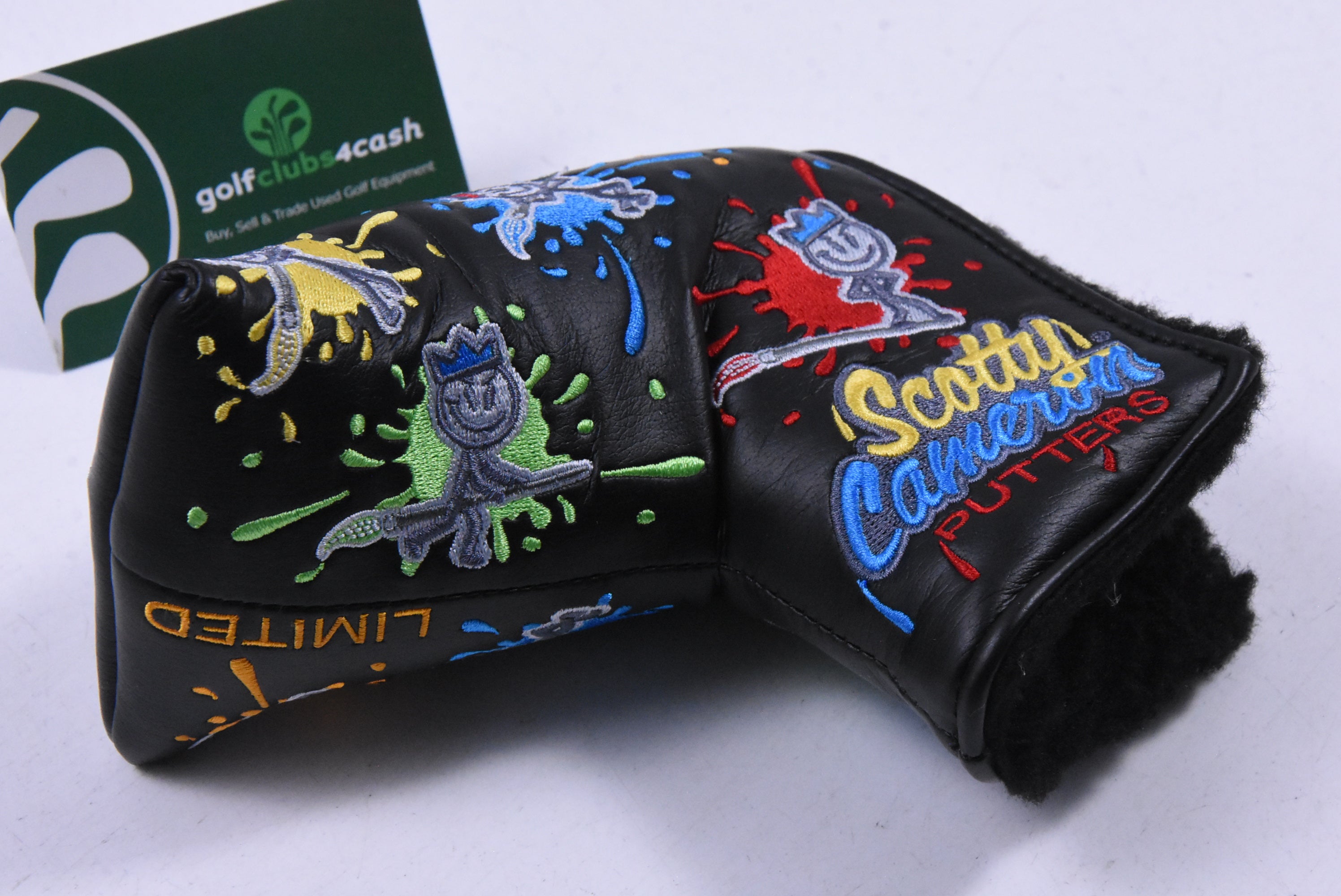 Scotty Cameron 2023 Custom Shop King Grinder Painter Putter Cover / Mid-Mallet