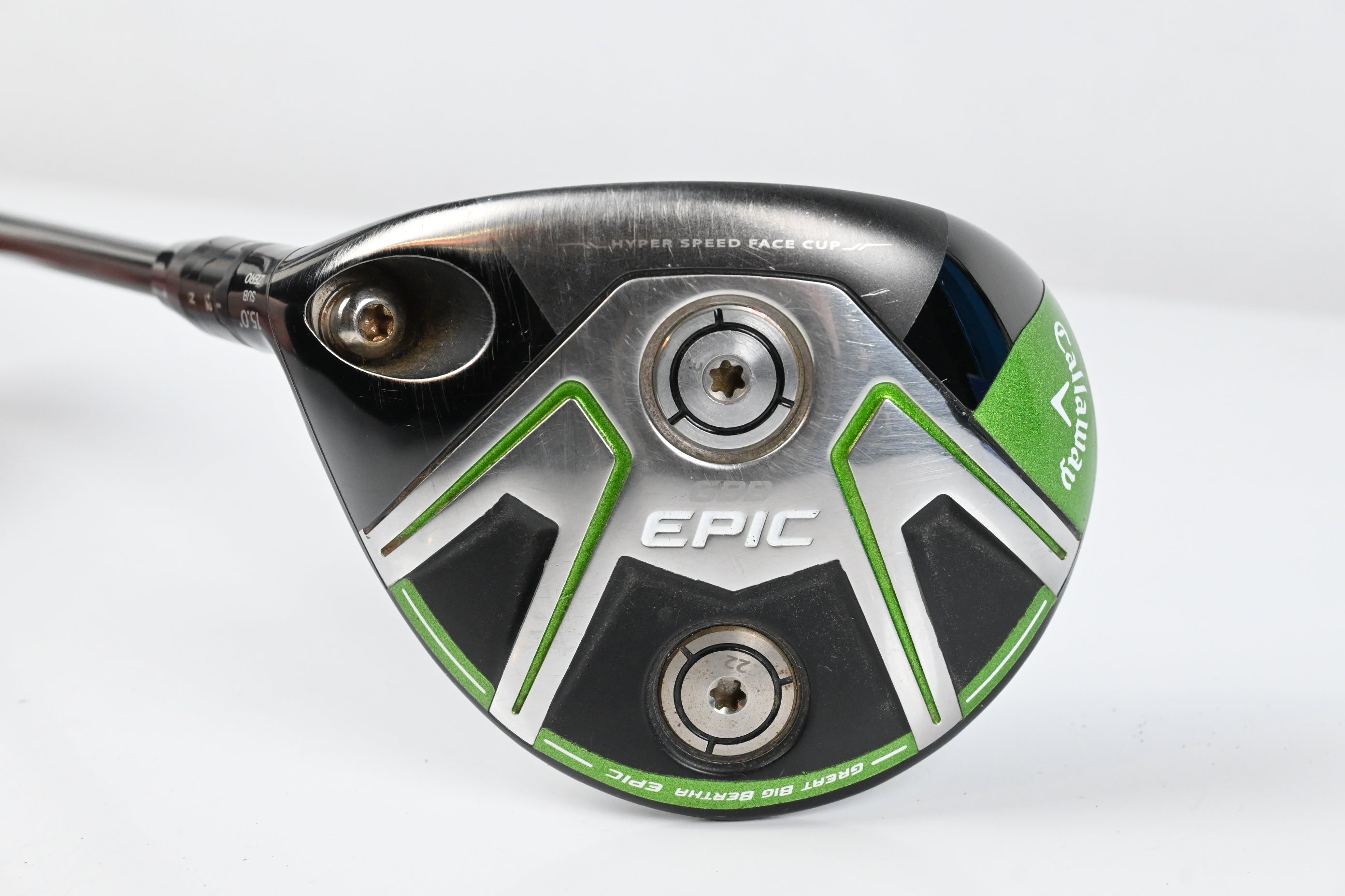 Left Hand Callaway GBB Epic #3 Wood / 15 Degree / Stiff Flex Aldila Rogue MAX 75