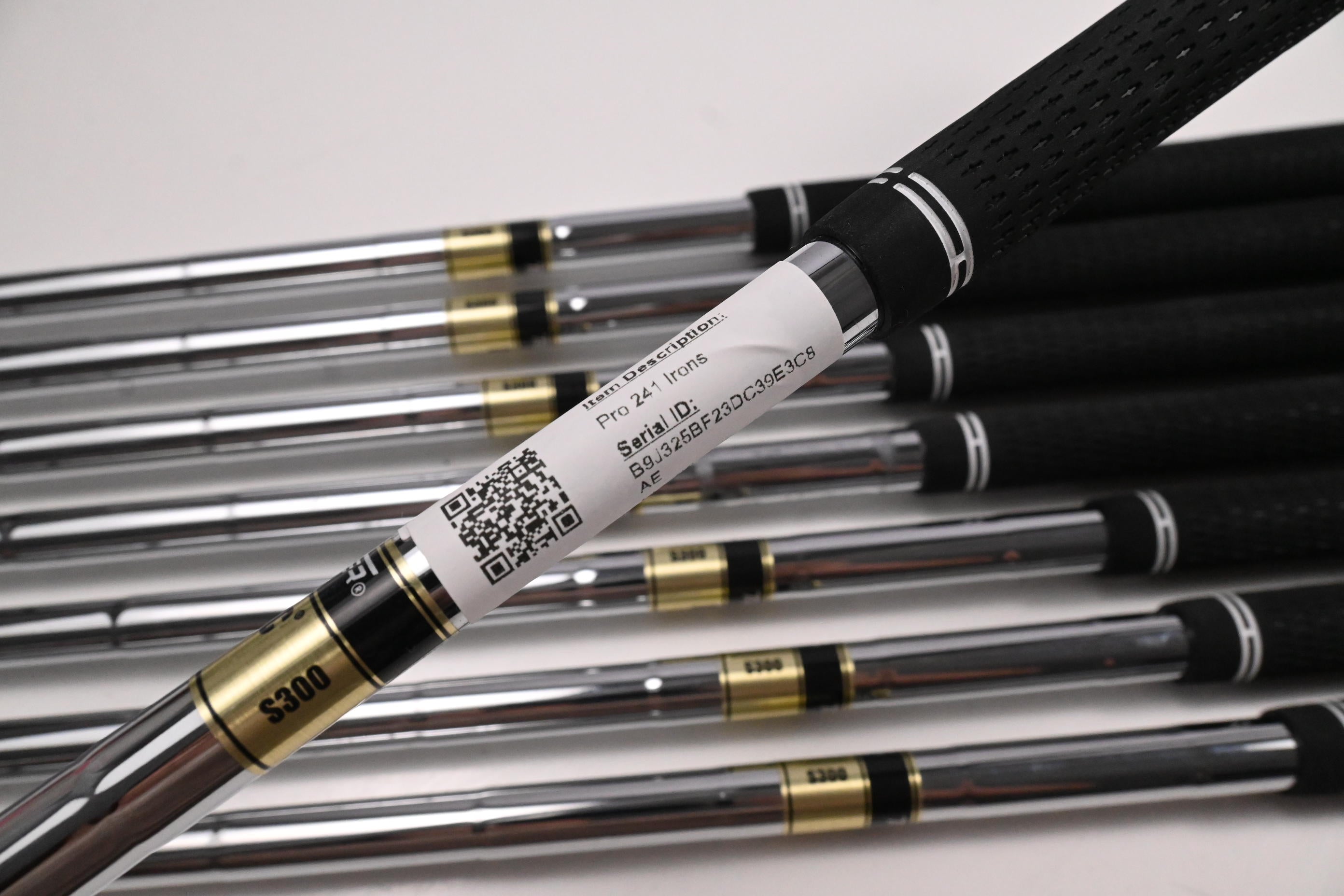 Mizuno Pro 241 Irons / 3-PW / Stiff Flex Dynamic Gold S300 Shafts