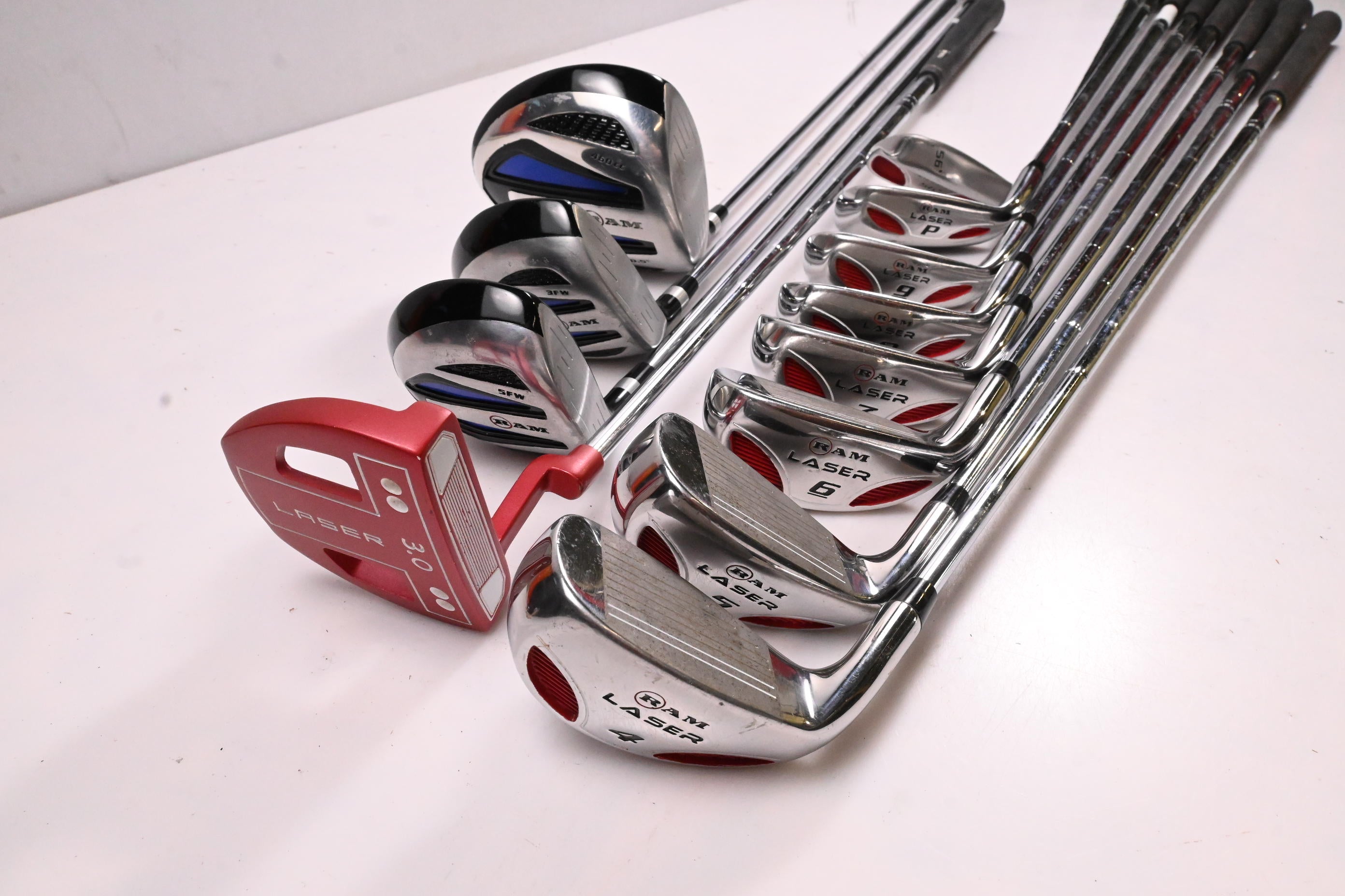 Ram Laser Package Set / Woods, Irons, Putter