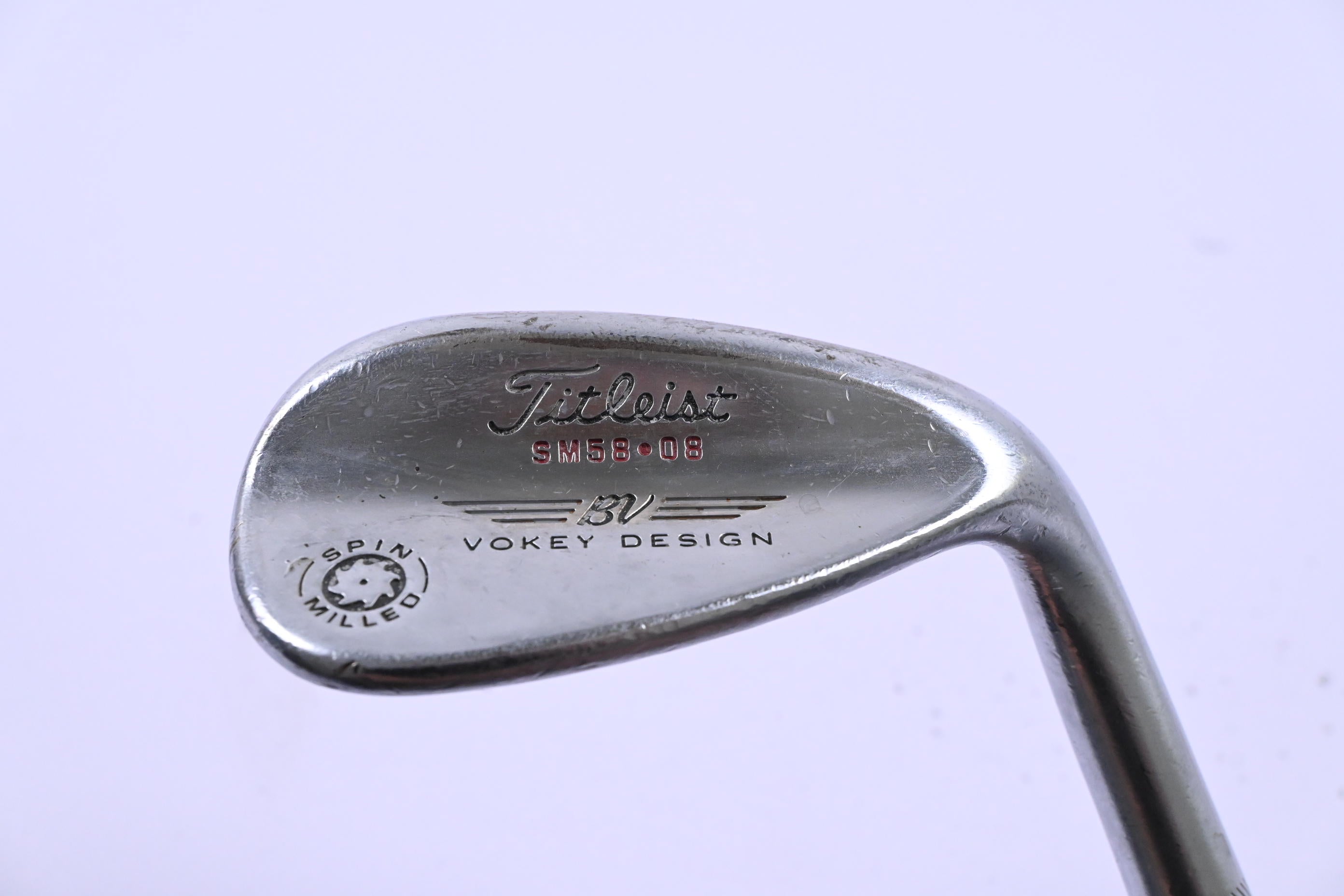 Titleist Vokey Spin Milled 2007 Lob Wedge / 58 Degree / Wedge Flex Steel Shaft
