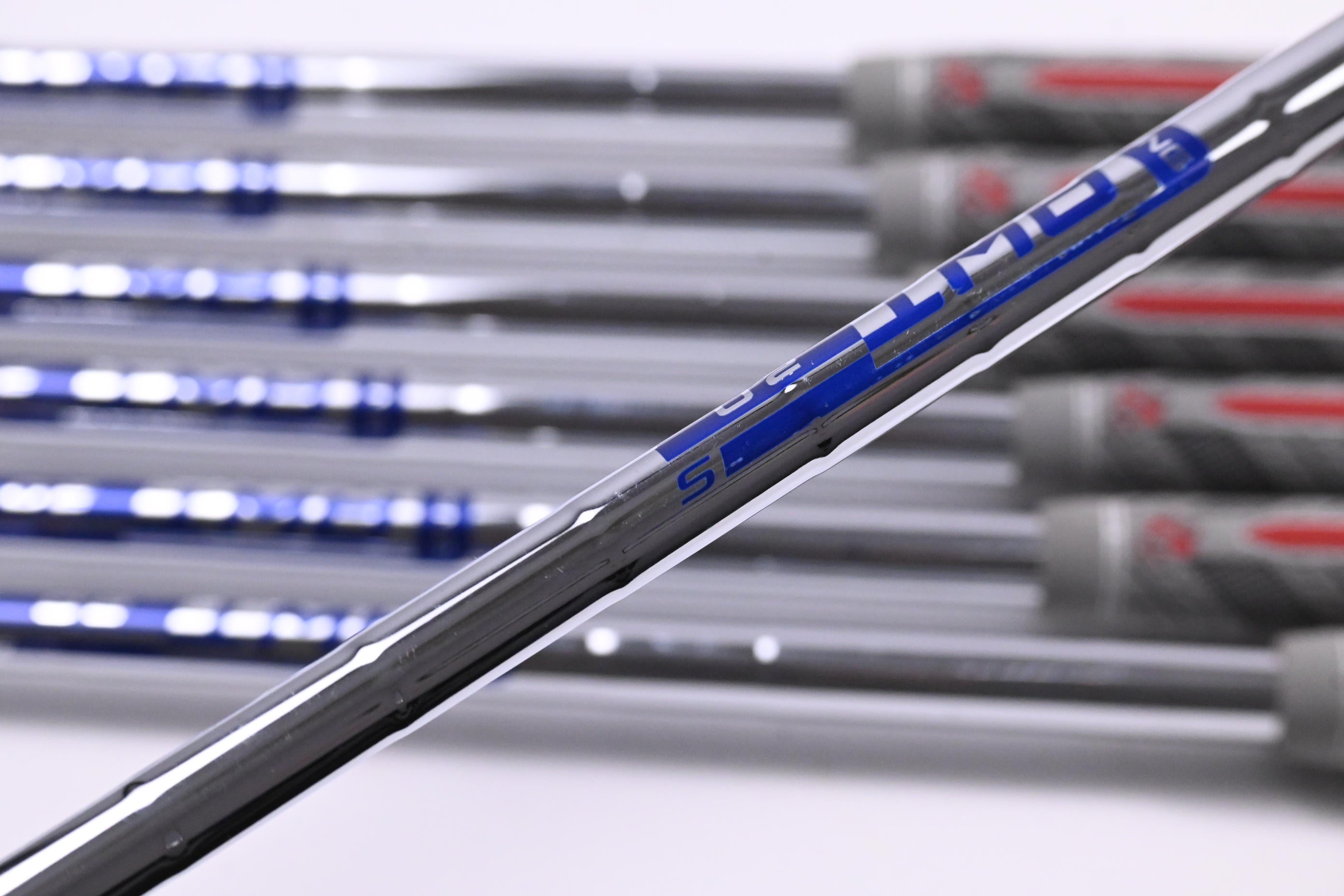 Ping G430 Irons / 5-PW+45° / Green Dot / Stiff Flex Ping AWT 2.0 Shafts