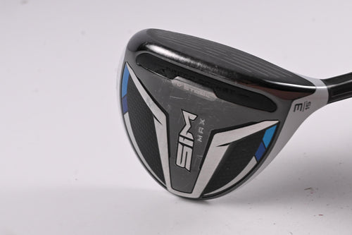 Taylormade SIM Max #3 Wood / 15 Degree / Stiff Flex Ventus Blue 6 Shaft