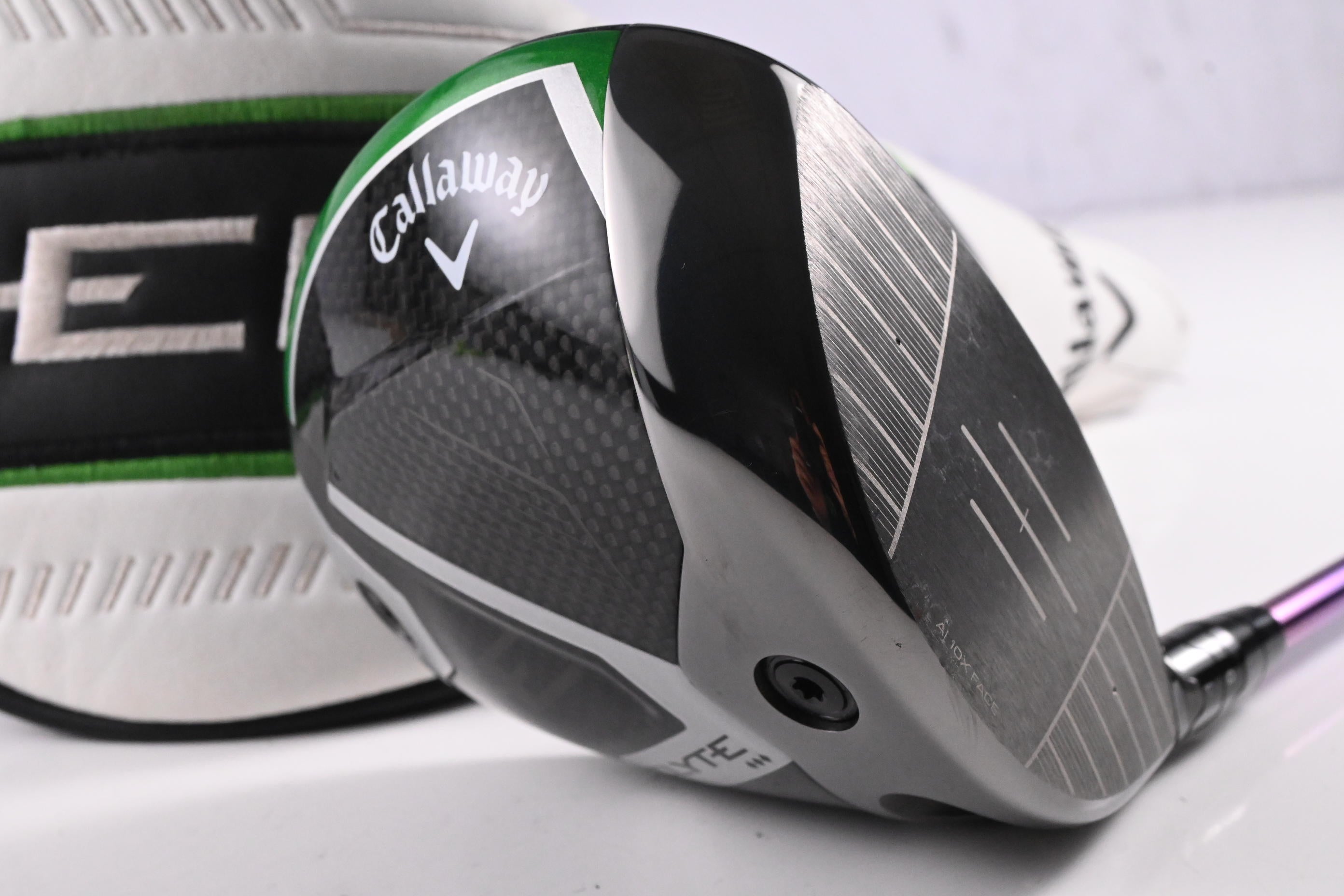 Callaway Elyte Triple Diamond Driver / 8 Degree / Stiff Flex HZRDUS Smoke Green