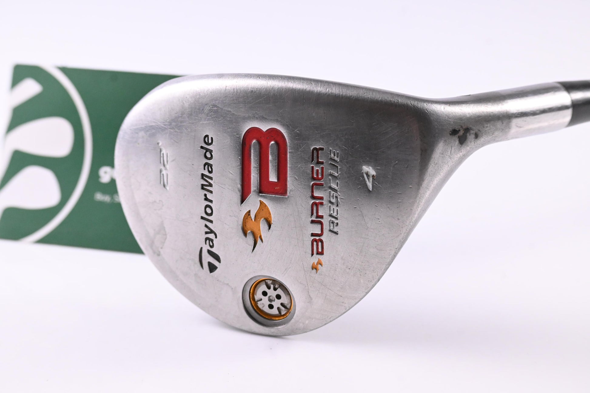 Taylormade Burner 2008 #4 Hybrid / 22 Degree / Regular Flex Reax 60 Shaft