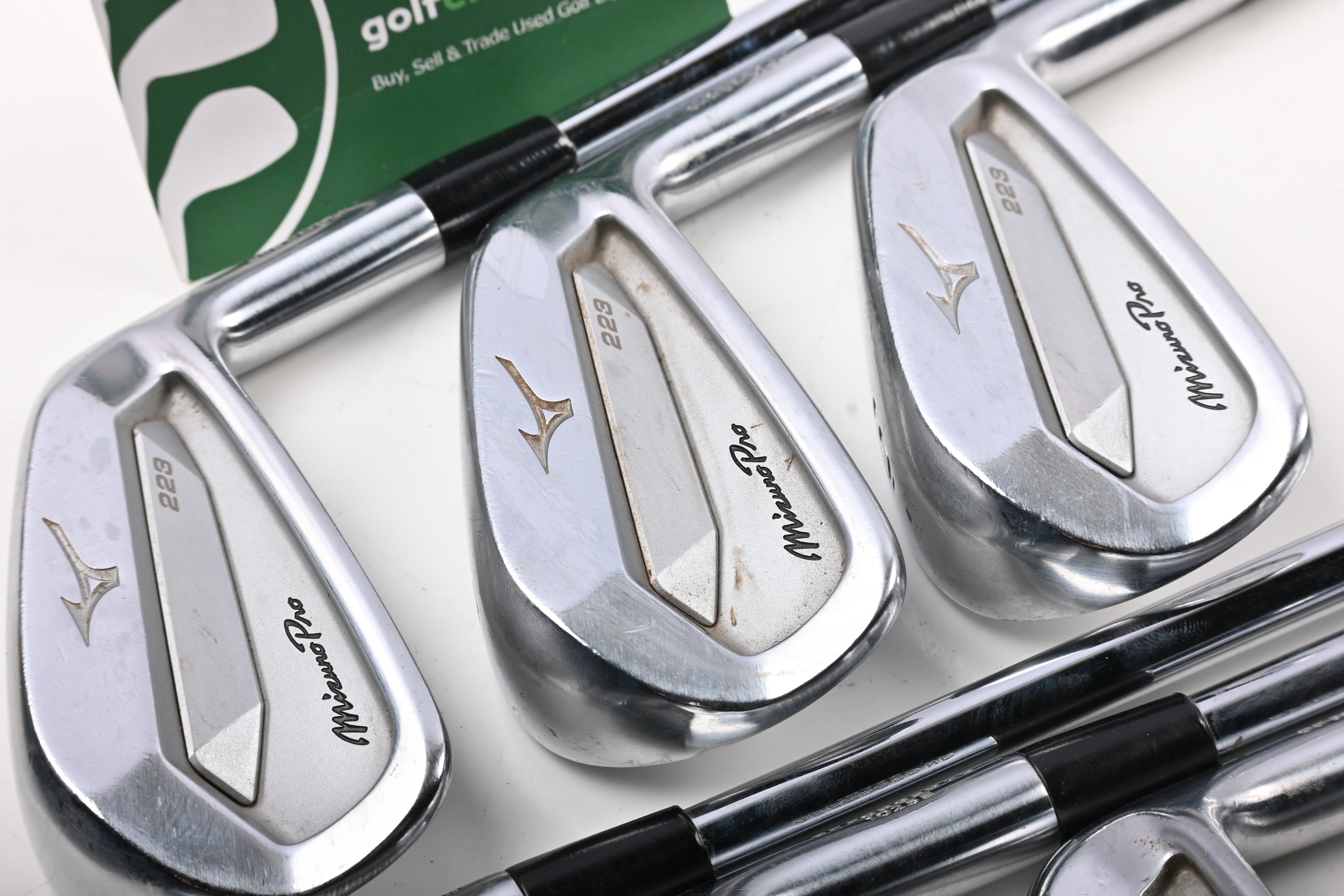 Mizuno Pro 223 Irons / 4-PW / Stiff Flex Project X Rifle Shafts