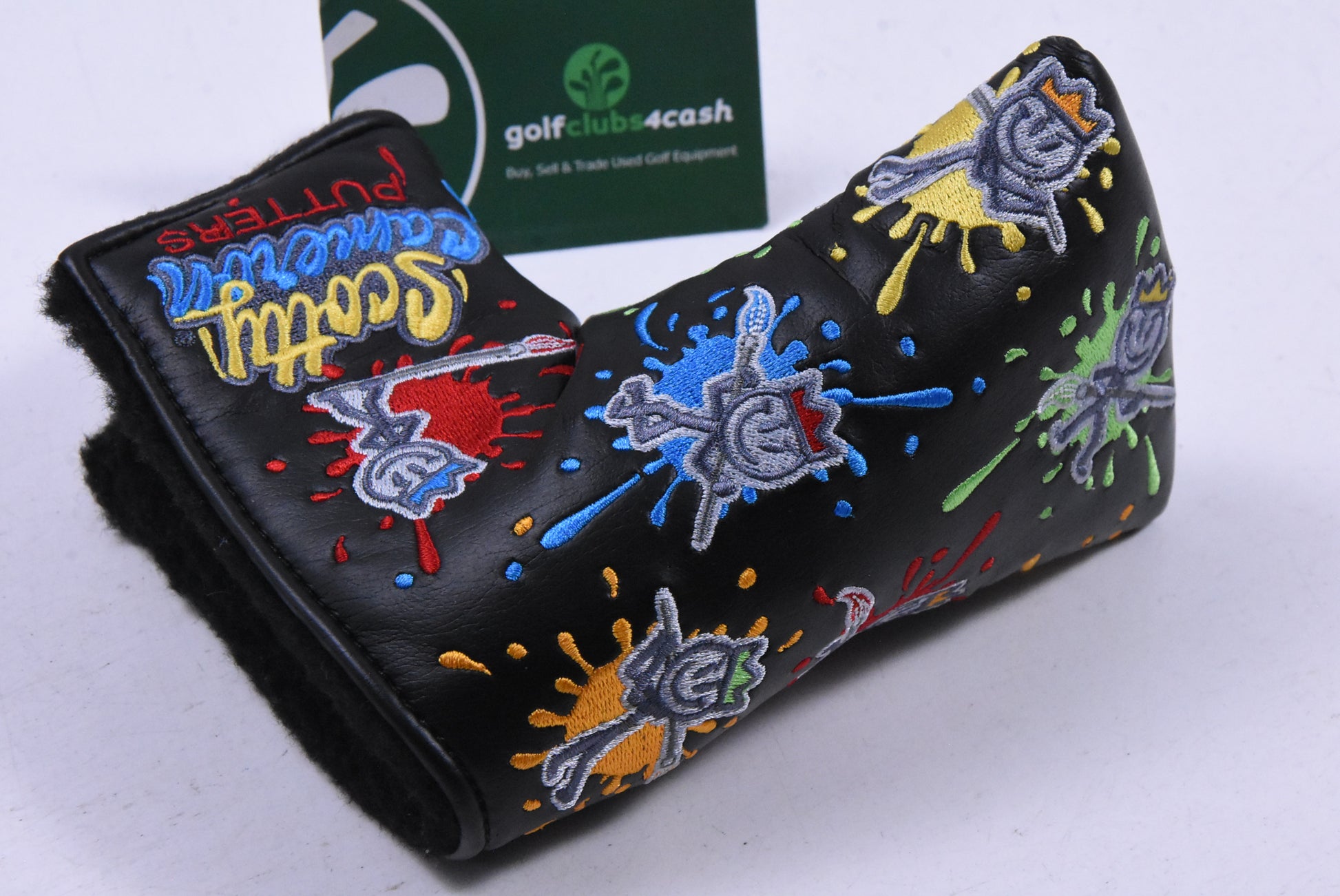 Scotty Cameron 2023 Custom Shop King Grinder Painter Putter Cover / Mid-Mallet
