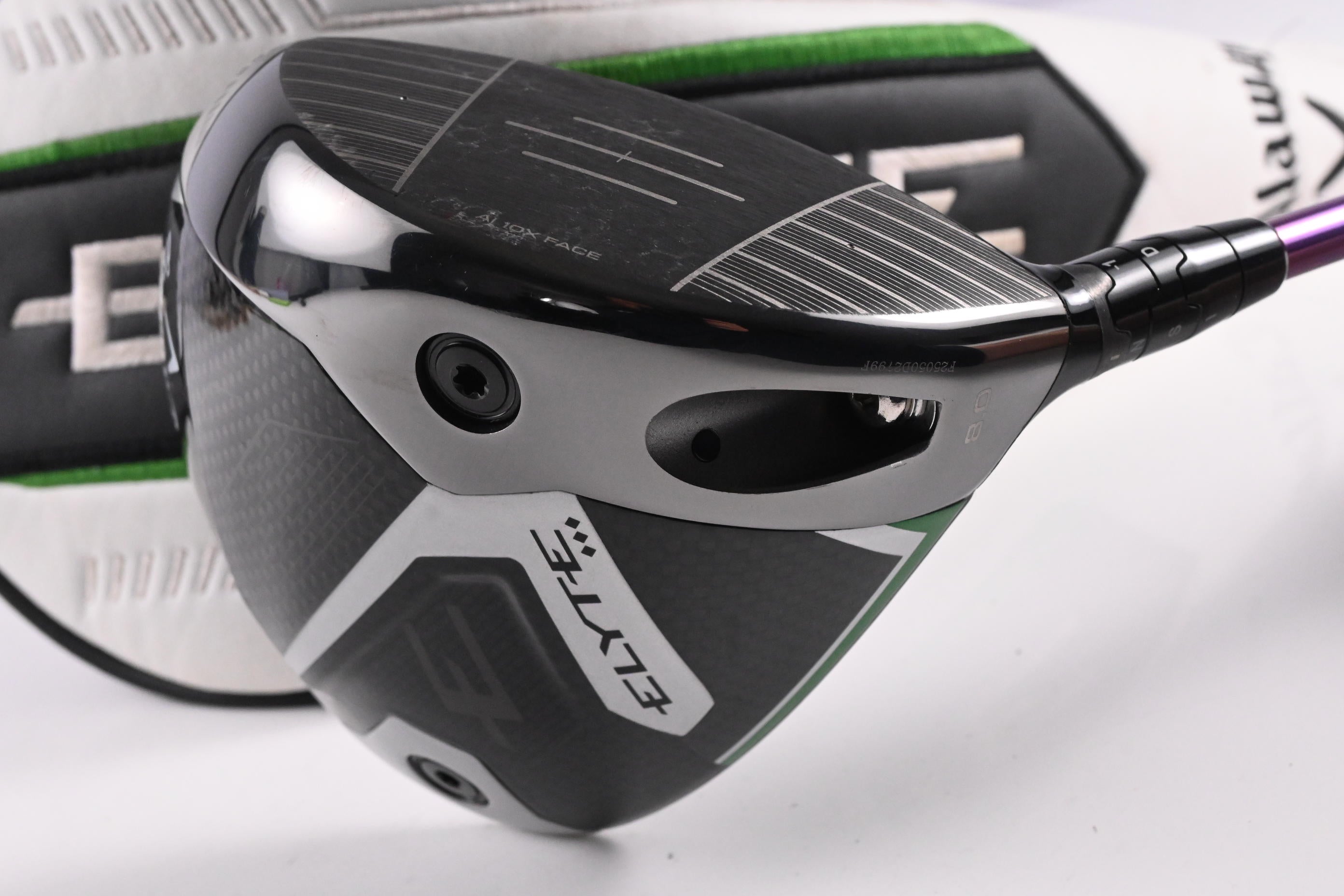Callaway Elyte Triple Diamond Driver / 8 Degree / Stiff Flex HZRDUS Smoke Green
