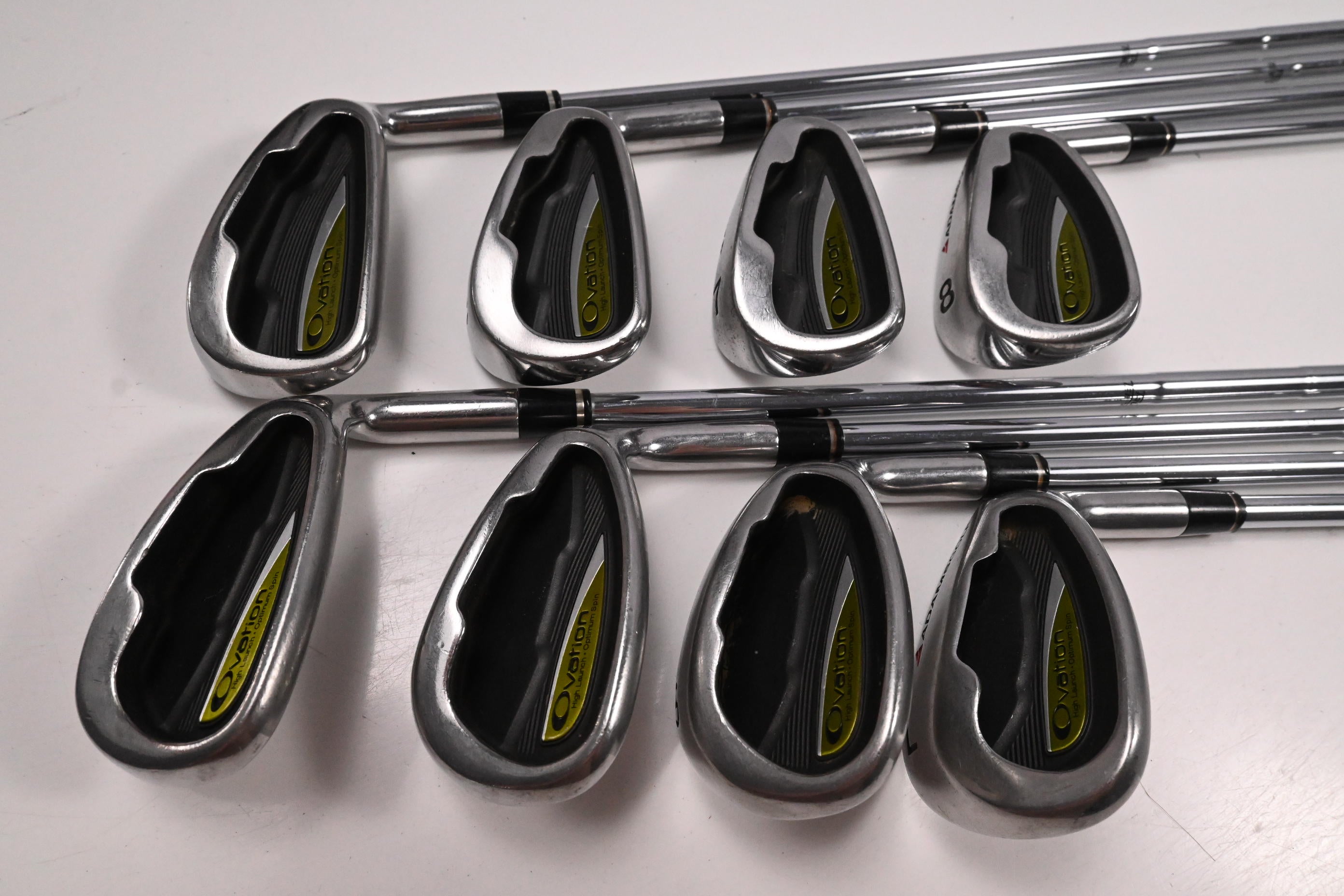 Adams Ovation Irons / 5-PW+SW+LW / Regular Flex True Temper Shafts