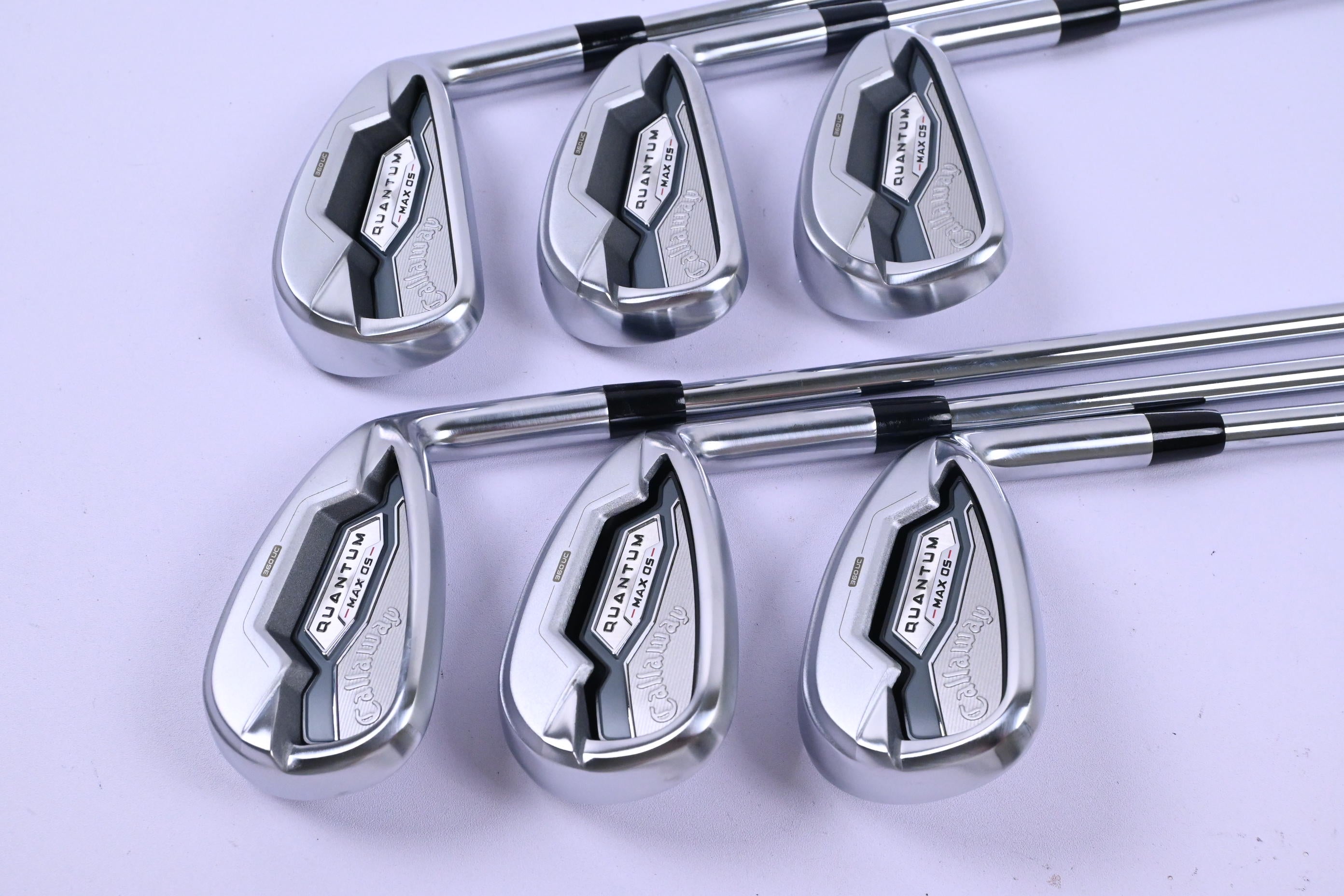 Callaway Quantum Max OS Irons / 5-PW / Regular Flex Elevate 85 Shafts