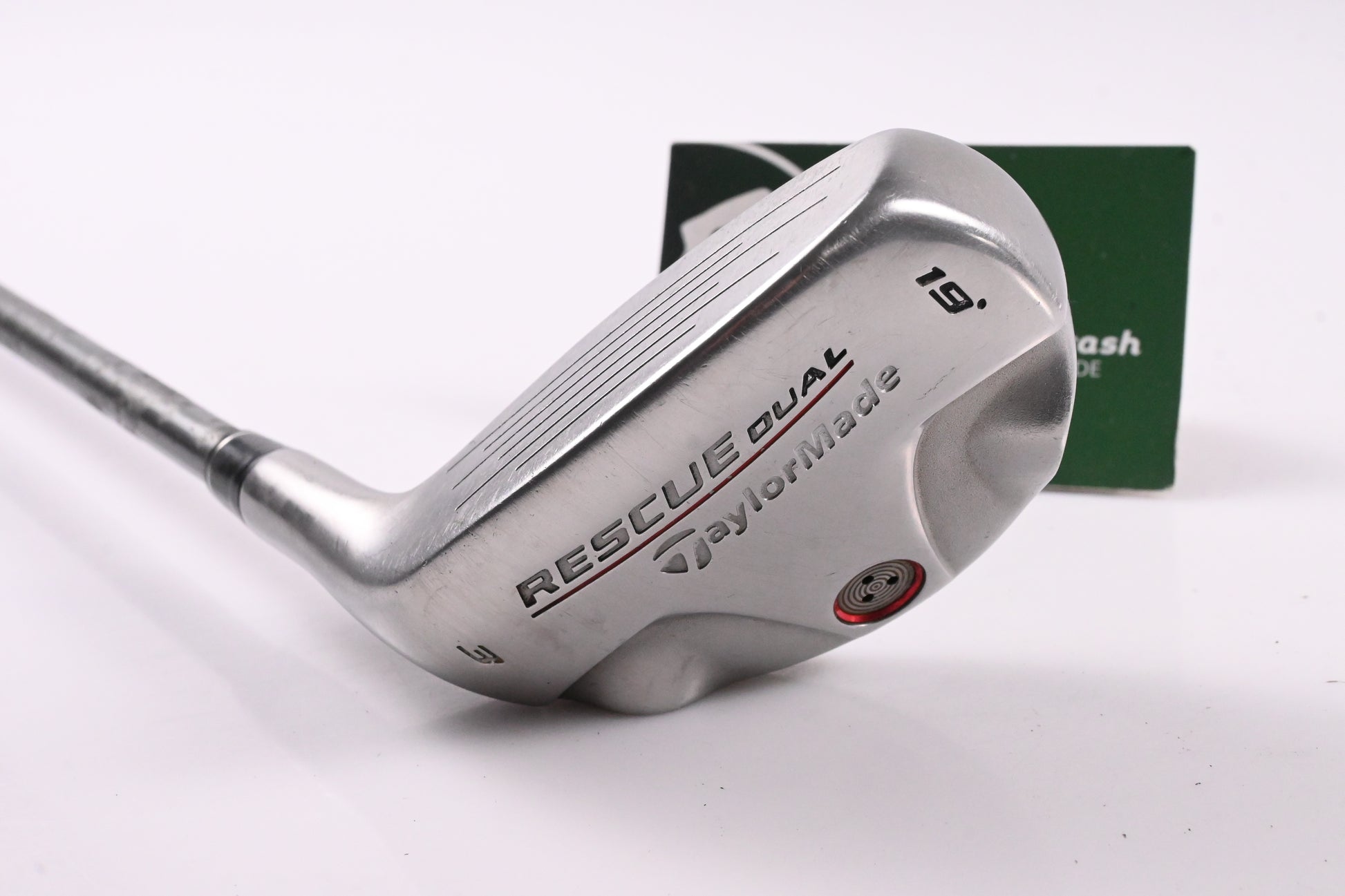 Left Hand Taylormade Rescue Dual #3 Hybrid / 19 Degree / Regular Flex Ultralite 65