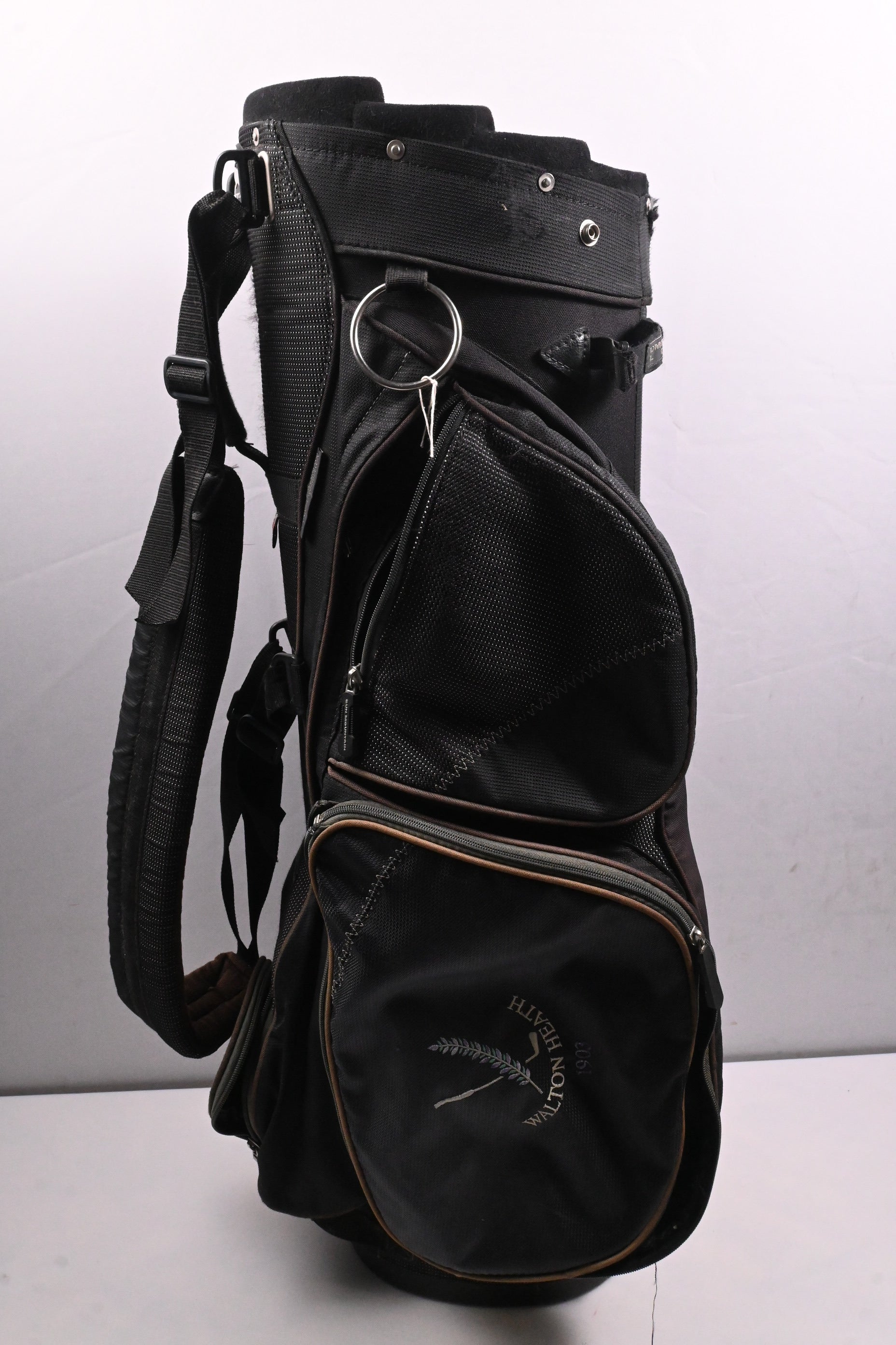 Ladies Sun Mountain Arete Cart Bag / 7-Way Divider / Black