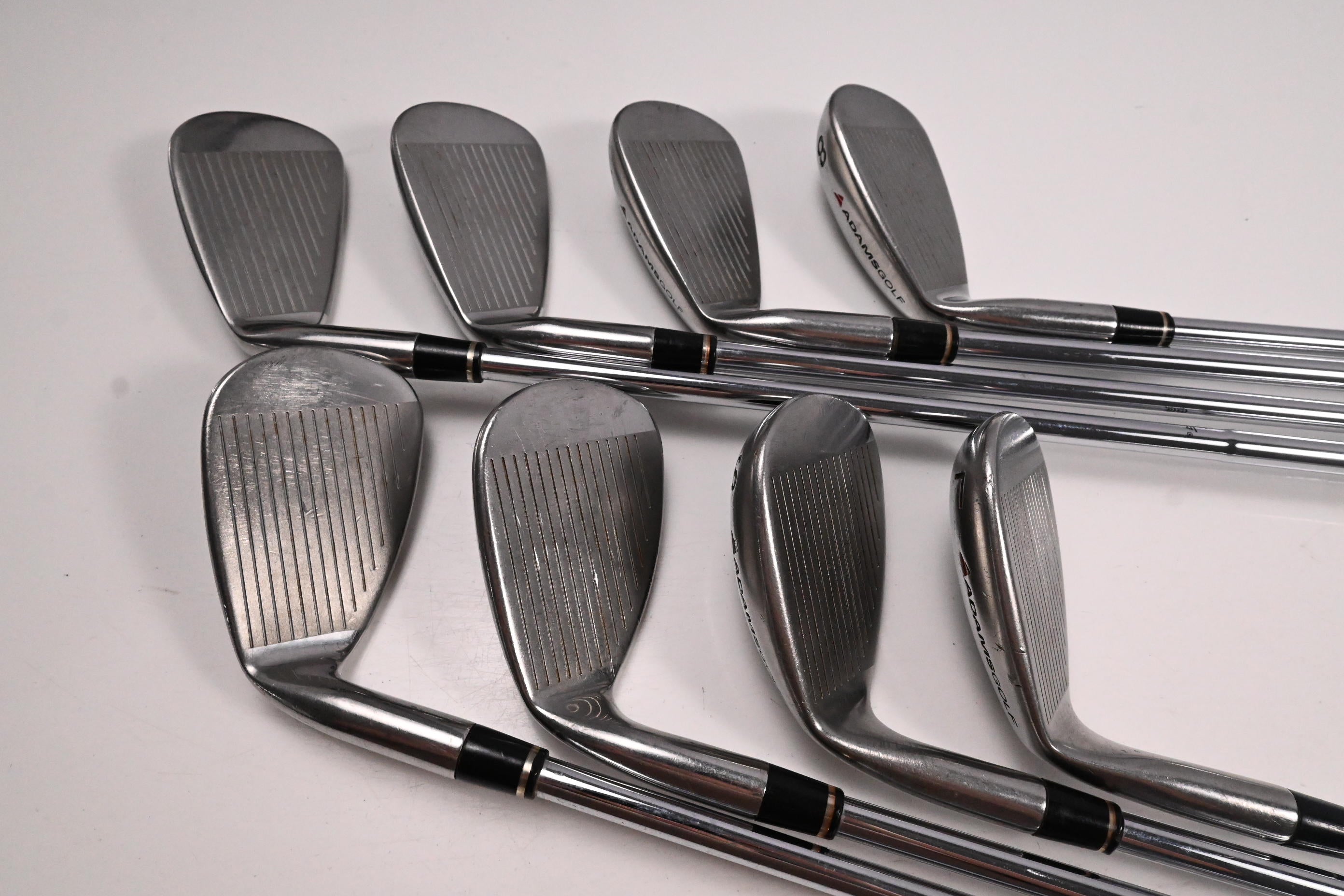 Adams Ovation Irons / 5-PW+SW+LW / Regular Flex True Temper Shafts