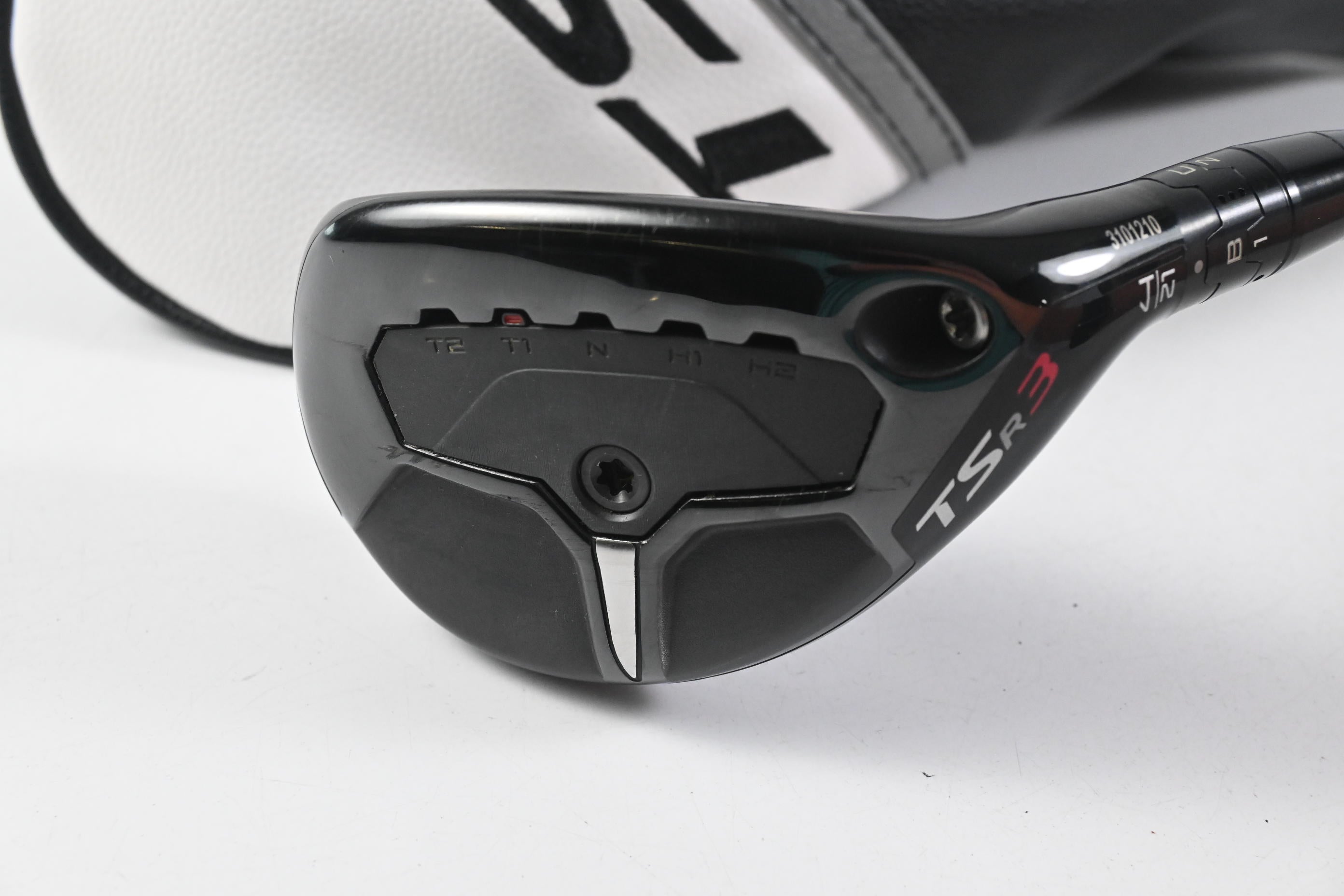 Titleist TSR3 #4 Hybrid / 21 Degree / Stiff Flex HZRDUS Black 80 Shaft