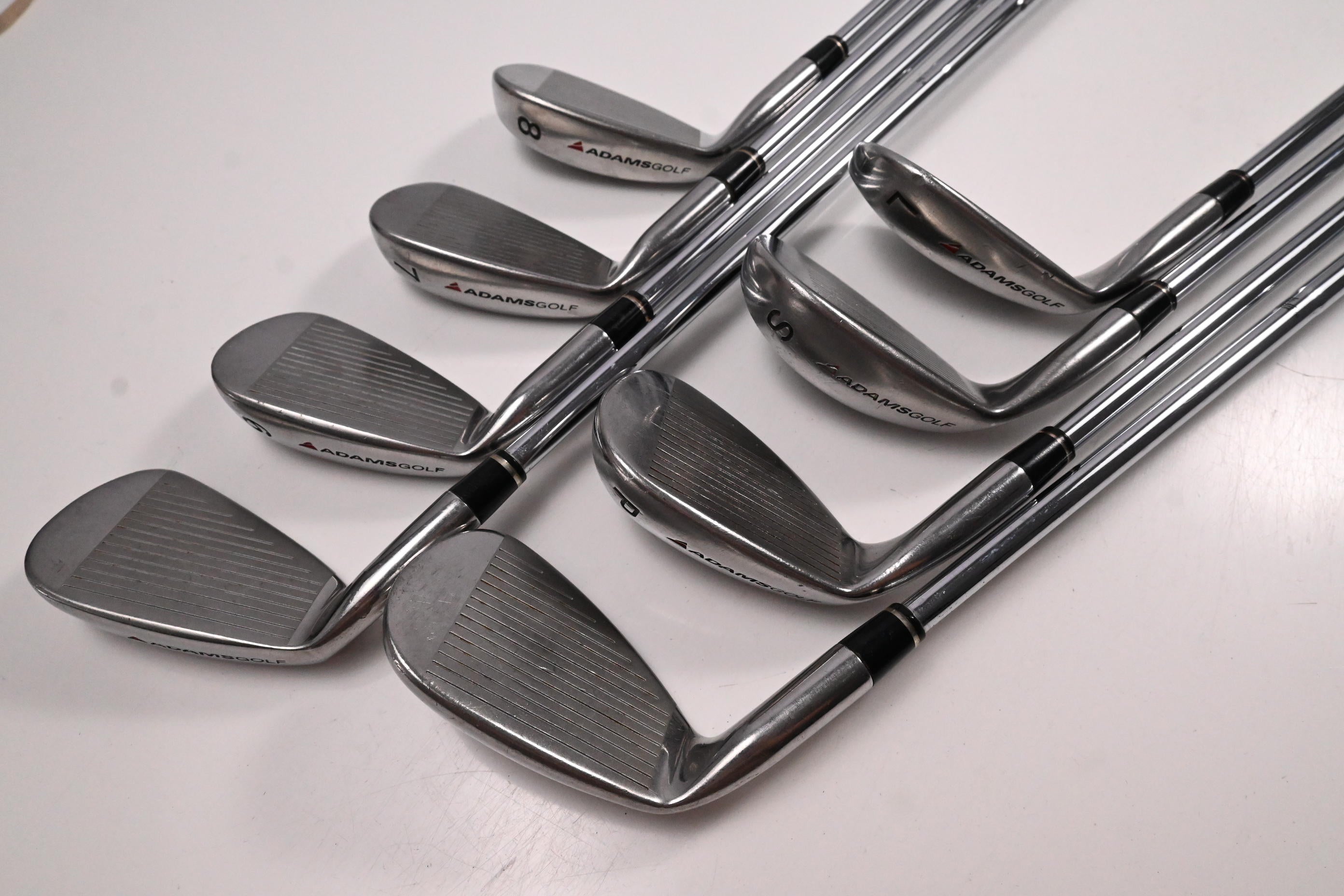 Adams Ovation Irons / 5-PW+SW+LW / Regular Flex True Temper Shafts