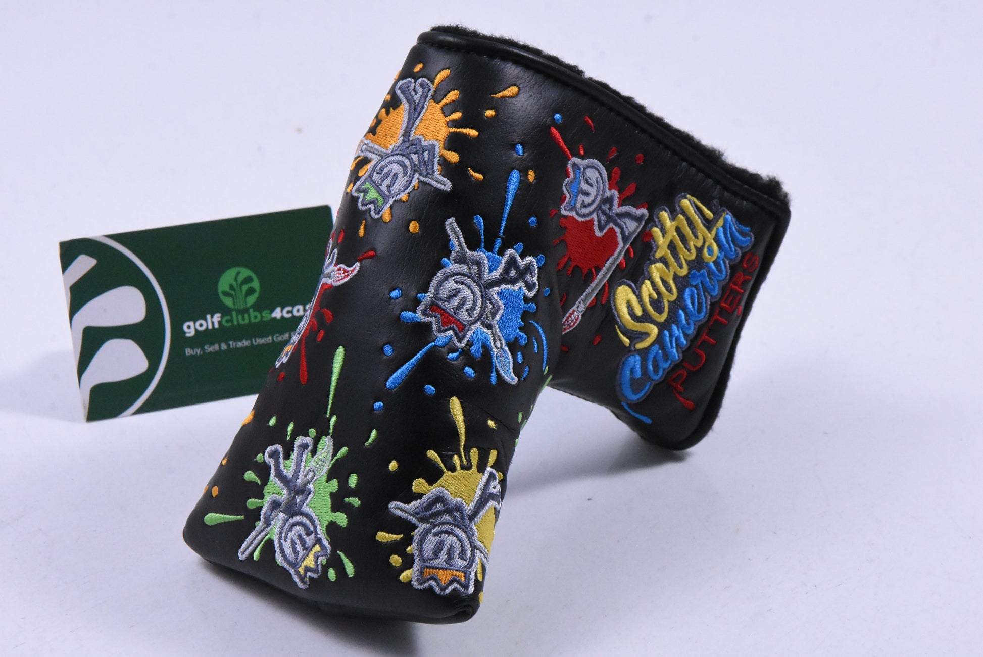 Scotty Cameron 2023 Custom Shop King Grinder Painter Putter Cover / Mid-Mallet