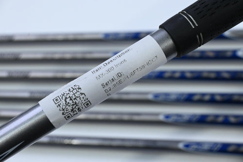 Mizuno MX-300 Irons / 3-9 / Regular Flex Mizuno Exsar IS4 65 Shafts