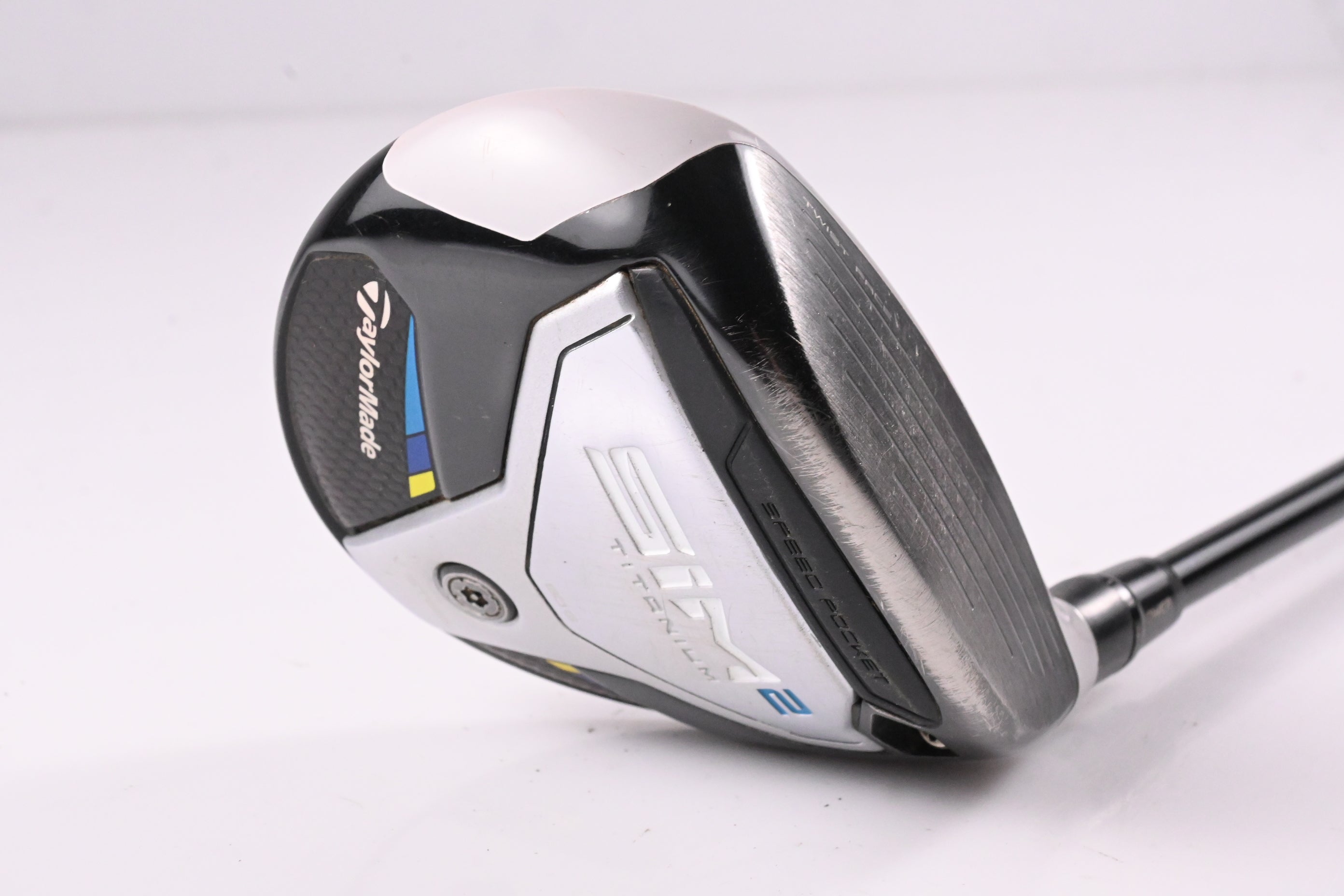 Taylormade SIM2 Ti #3 Wood / 15 Degree / Stiff Flex Tensei AV RAW Blue 65 Shaft