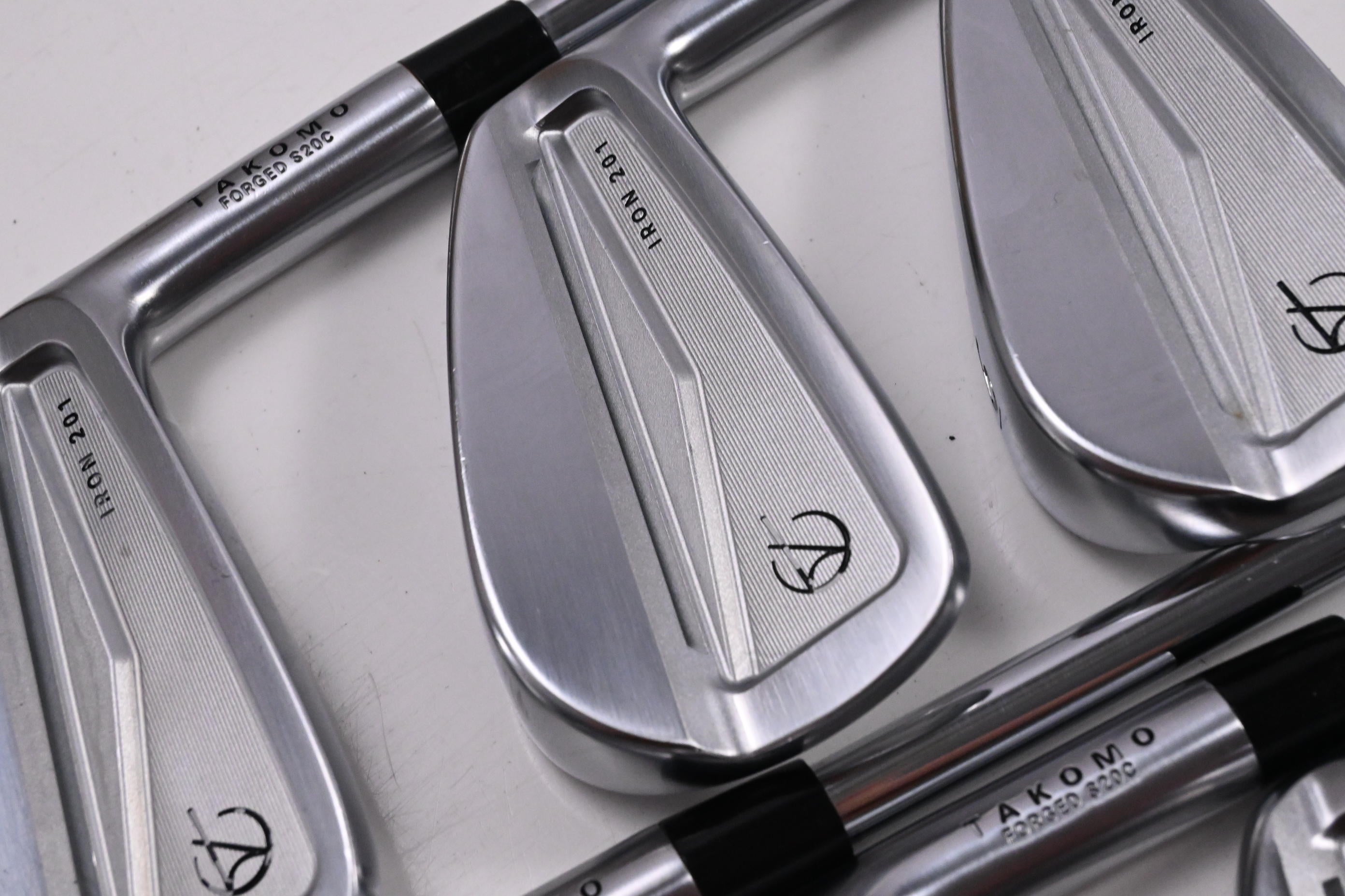 Takomo 201 Irons / 4-PW / Stiff Flex KBS Tour Lite Shafts
