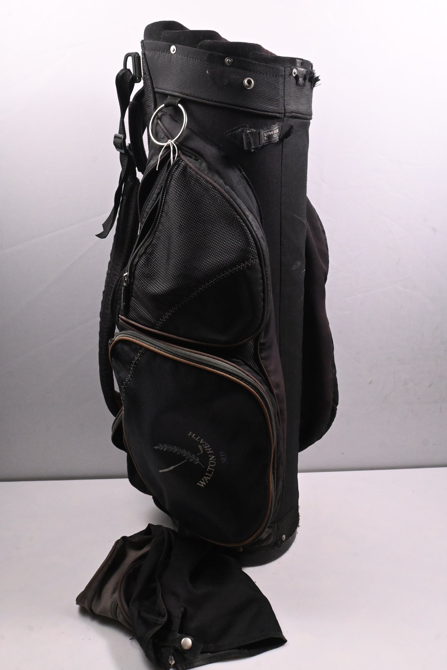 Ladies Sun Mountain Arete Cart Bag / 7-Way Divider / Black
