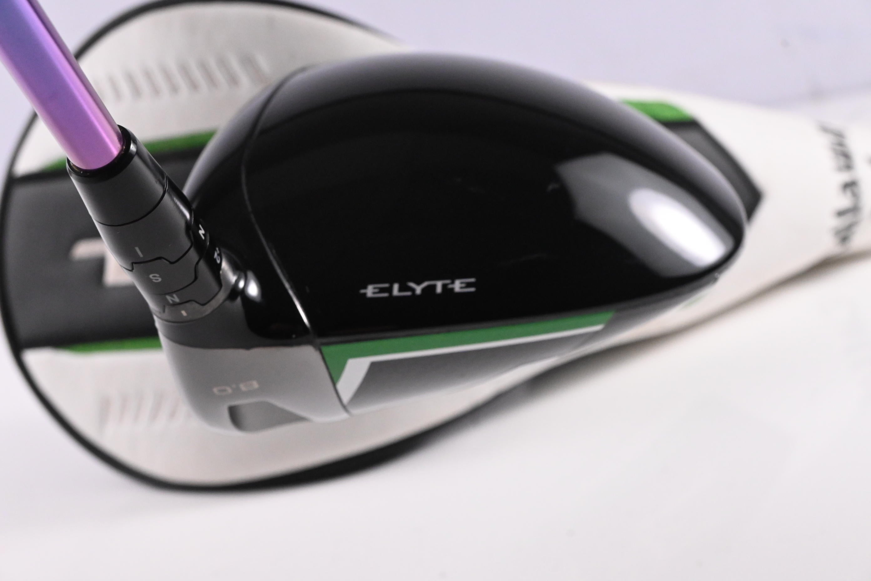 Callaway Elyte Triple Diamond Driver / 8 Degree / Stiff Flex HZRDUS Smoke Green