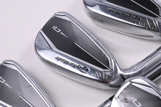 Left Hand Taylormade Qi Irons / 5-PW+SW / Regular Flex KBS Max MT 85 Shafts