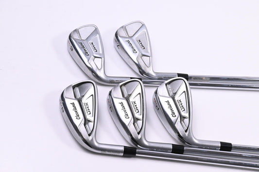 Left Hand Cleveland Launcher UHX Irons / 6-PW / Regular Flex Dynamic Gold DST 98