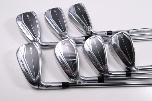 Left Hand Taylormade Qi Irons / 5-PW+SW / Regular Flex KBS Max MT 85 Shafts