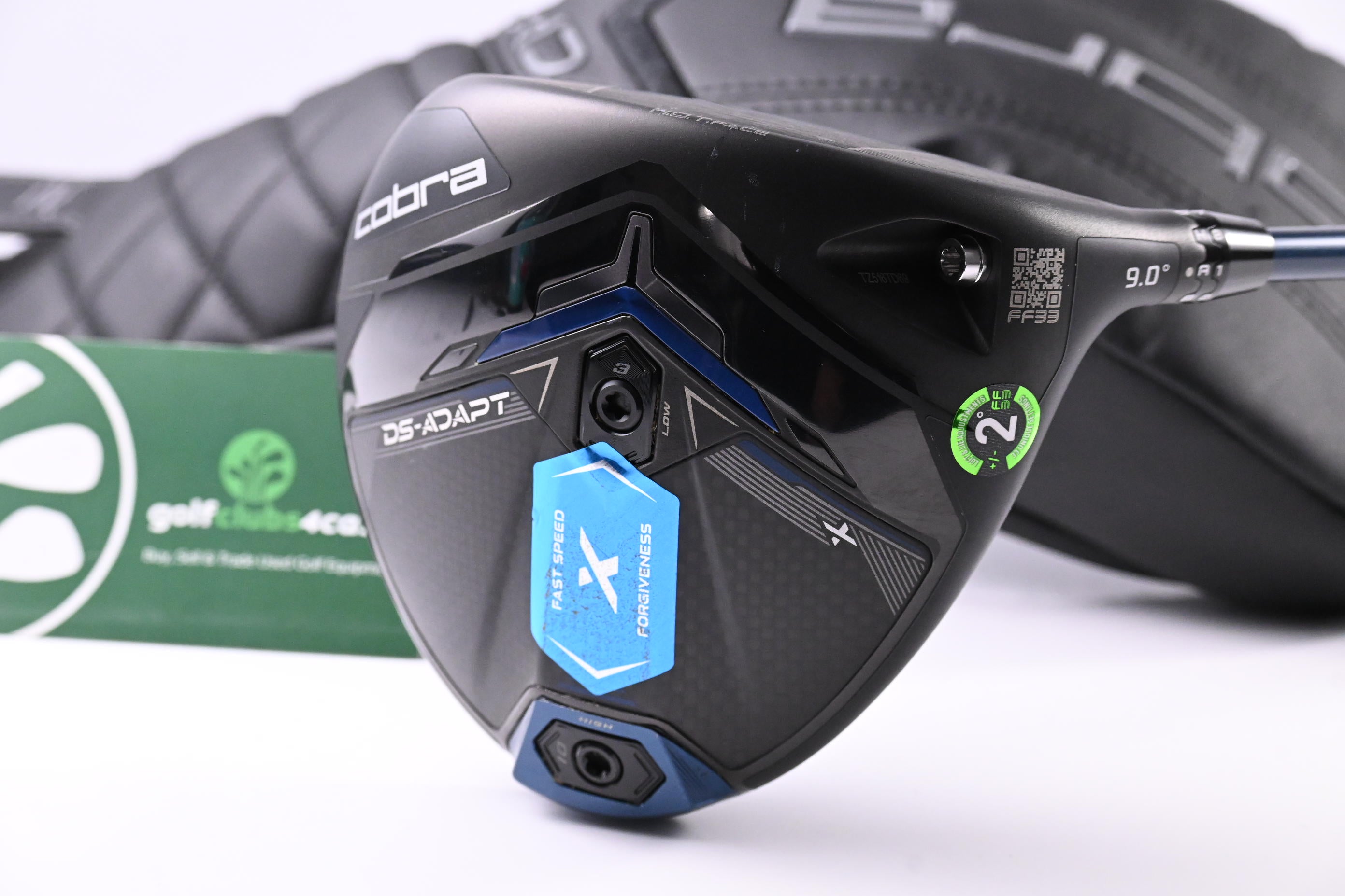 Cobra DS-Adapt X Driver / 9 Degree / Regular Flex Denali Blue 60 Shaft