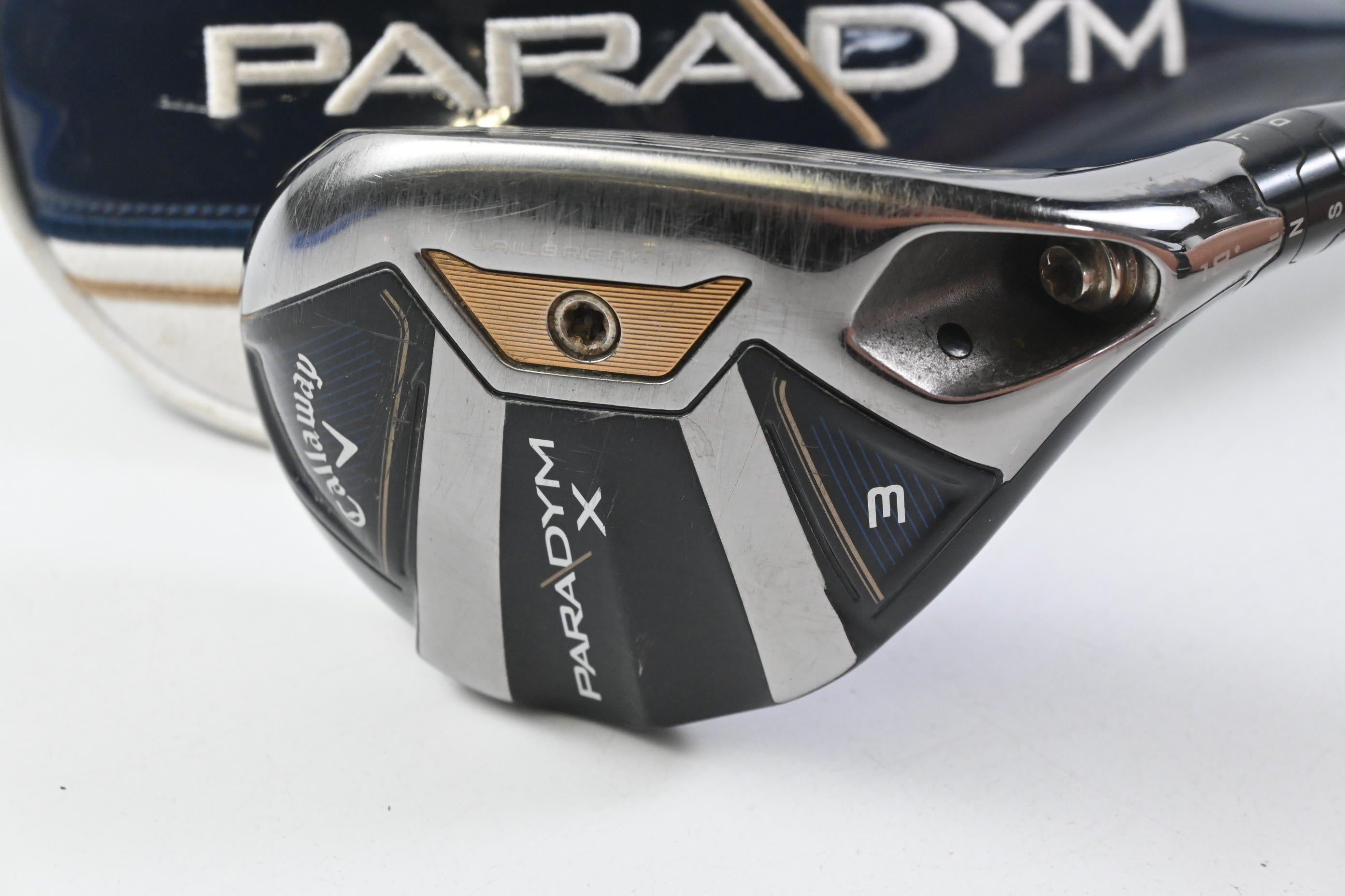 Ladies Callaway Paradym X #3 Hybrid / 18 Degree / Ladies Flex Aldlia Ascent 40