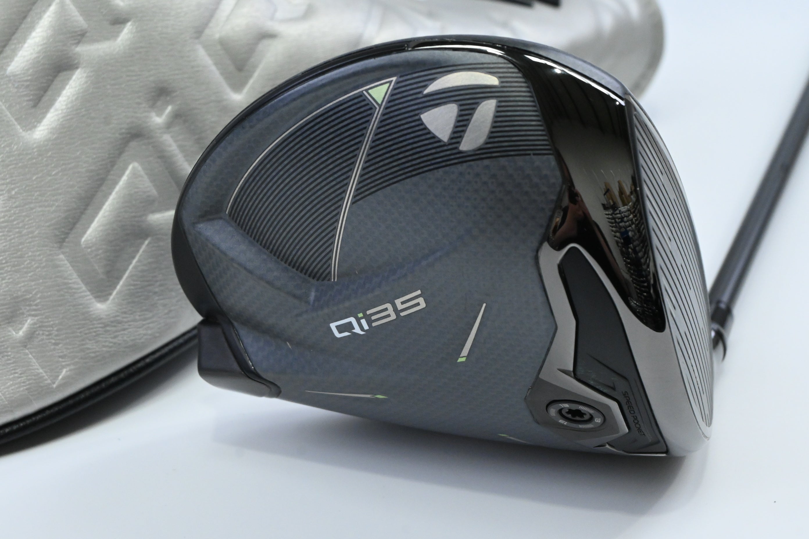 Taylormade Qi35 Driver / 9 Degree / Stiff Flex HZRDUS Smoke Black 70 Shaft