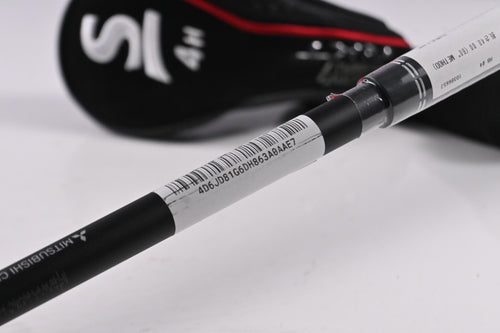 Srixon ZXI RKT #4 Hybrid / 22 Degree / Stiff Flex MMT Black 80 Shaft