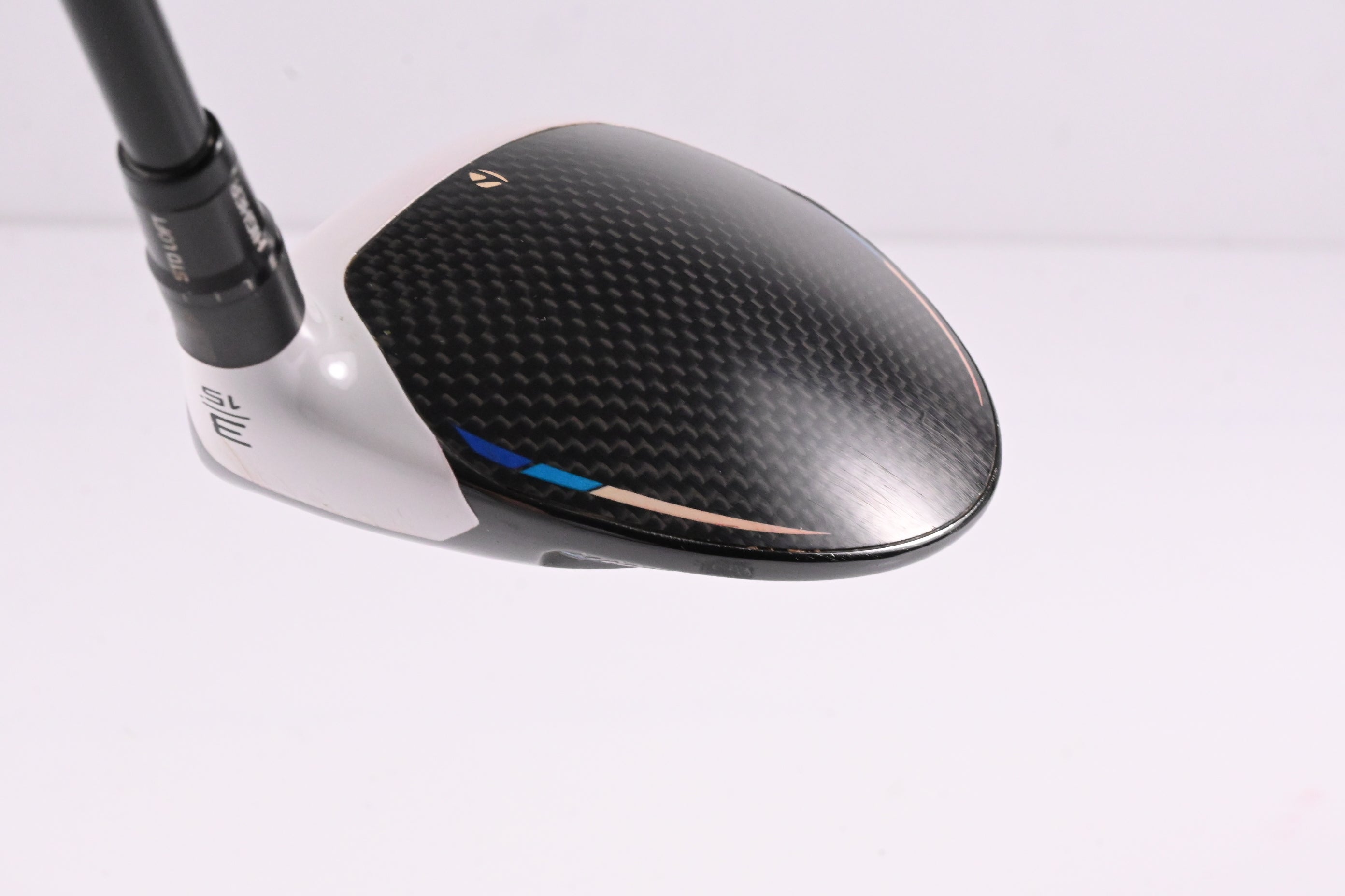 Taylormade SIM2 Ti #3 Wood / 15 Degree / Stiff Flex Tensei AV RAW Blue 65 Shaft