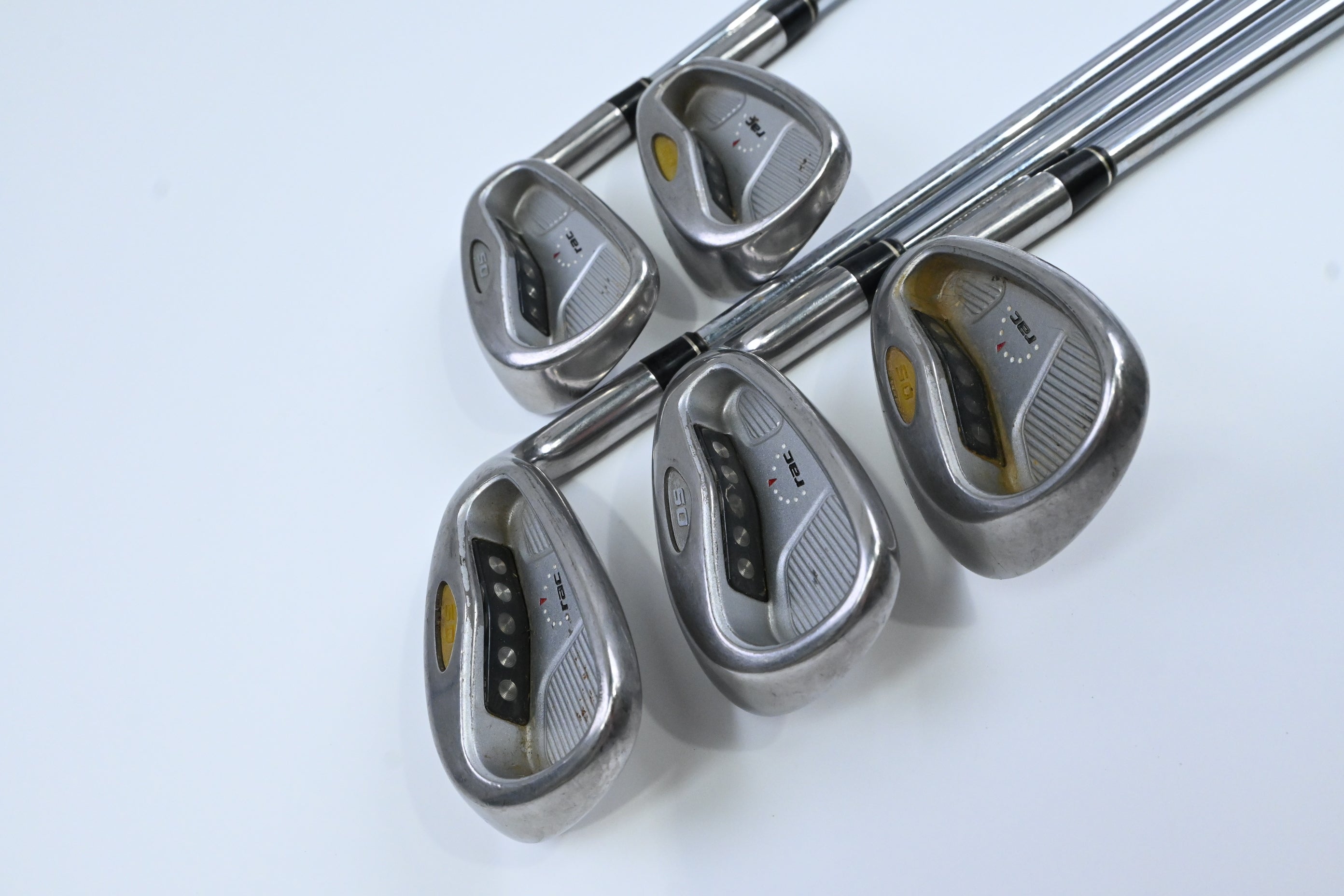 Taylormade RAC OS Irons / 7-PW+SW / Regular Flex Taylormade T-Step Ultralite 90