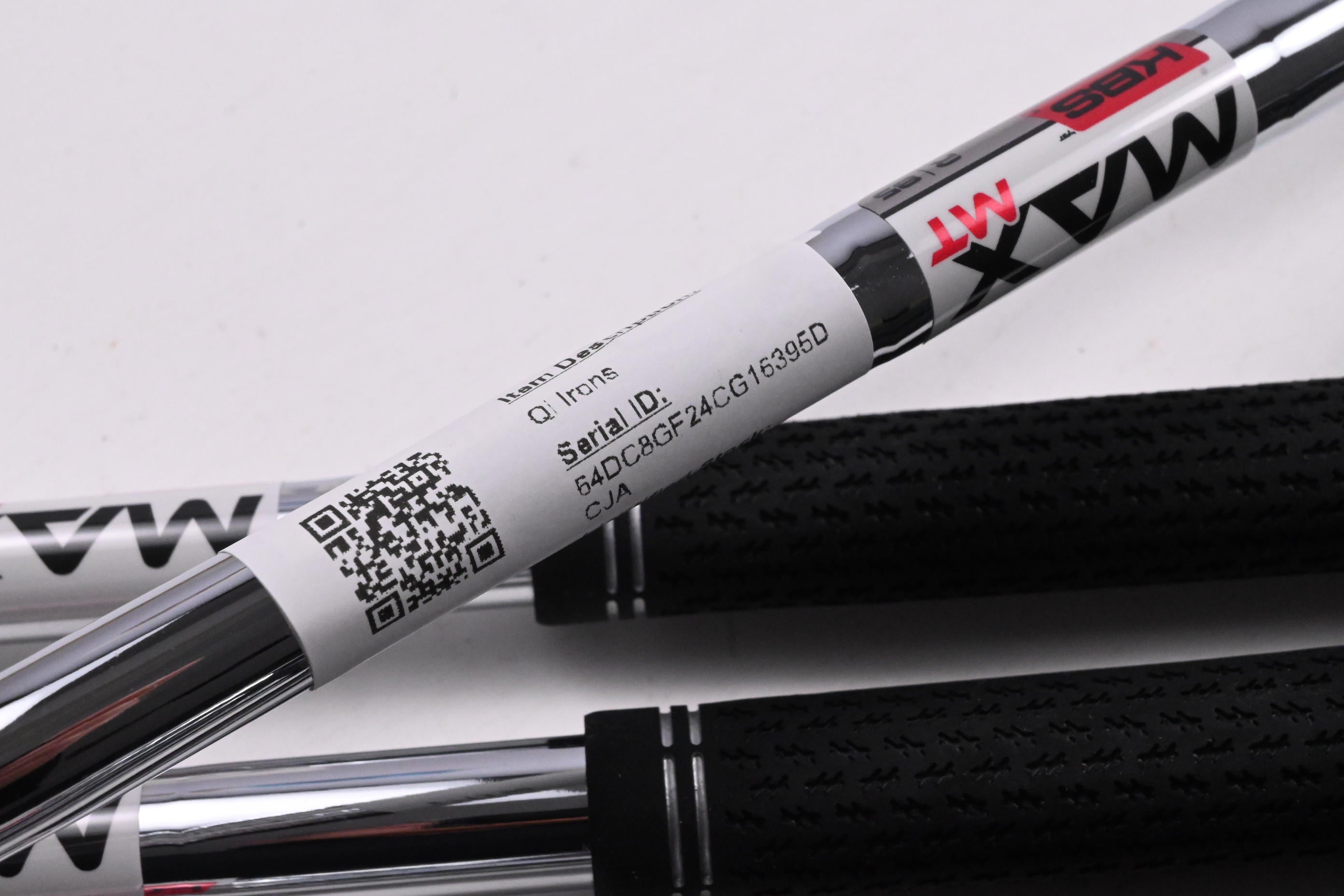 Left Hand Taylormade Qi Irons / 5-PW+SW / Regular Flex KBS Max MT 85 Shafts