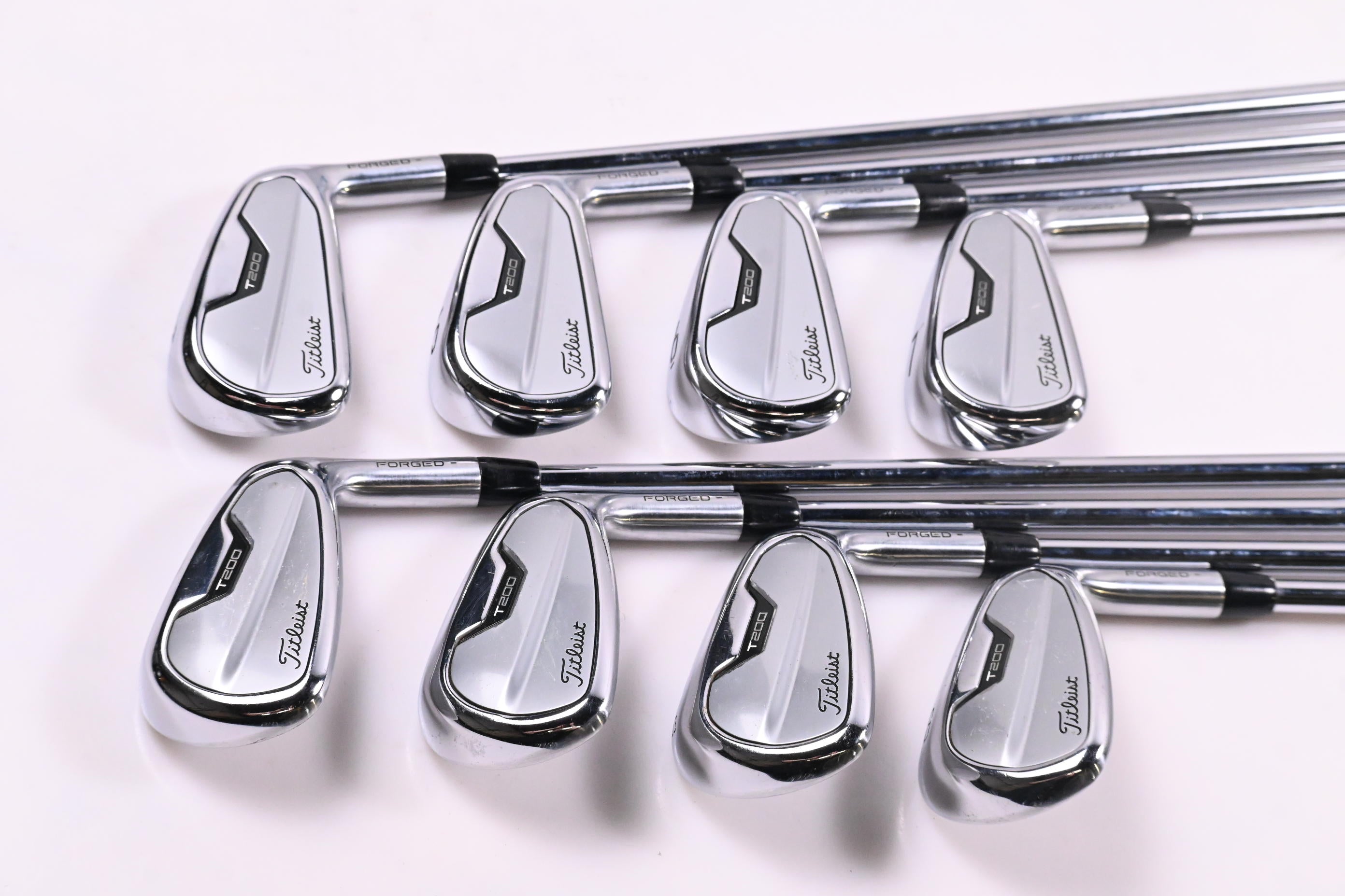 Titleist T200 2021 Irons / 4-PW+48° / Regular Flex Project X Shafts