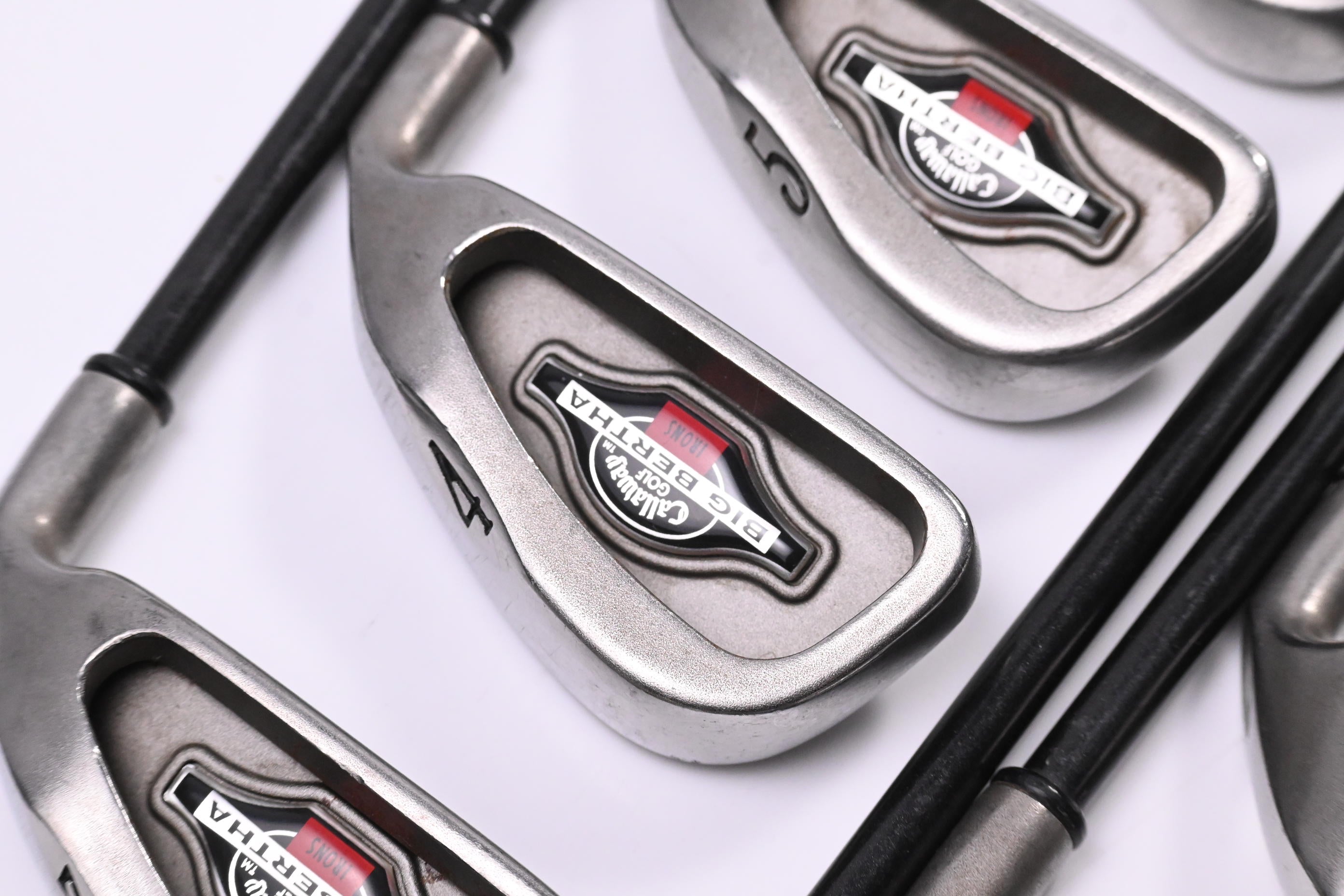 Callaway Big Bertha 1996 Irons / 3-PW+SW / Regular Flex Callaway RCH 96 Shafts