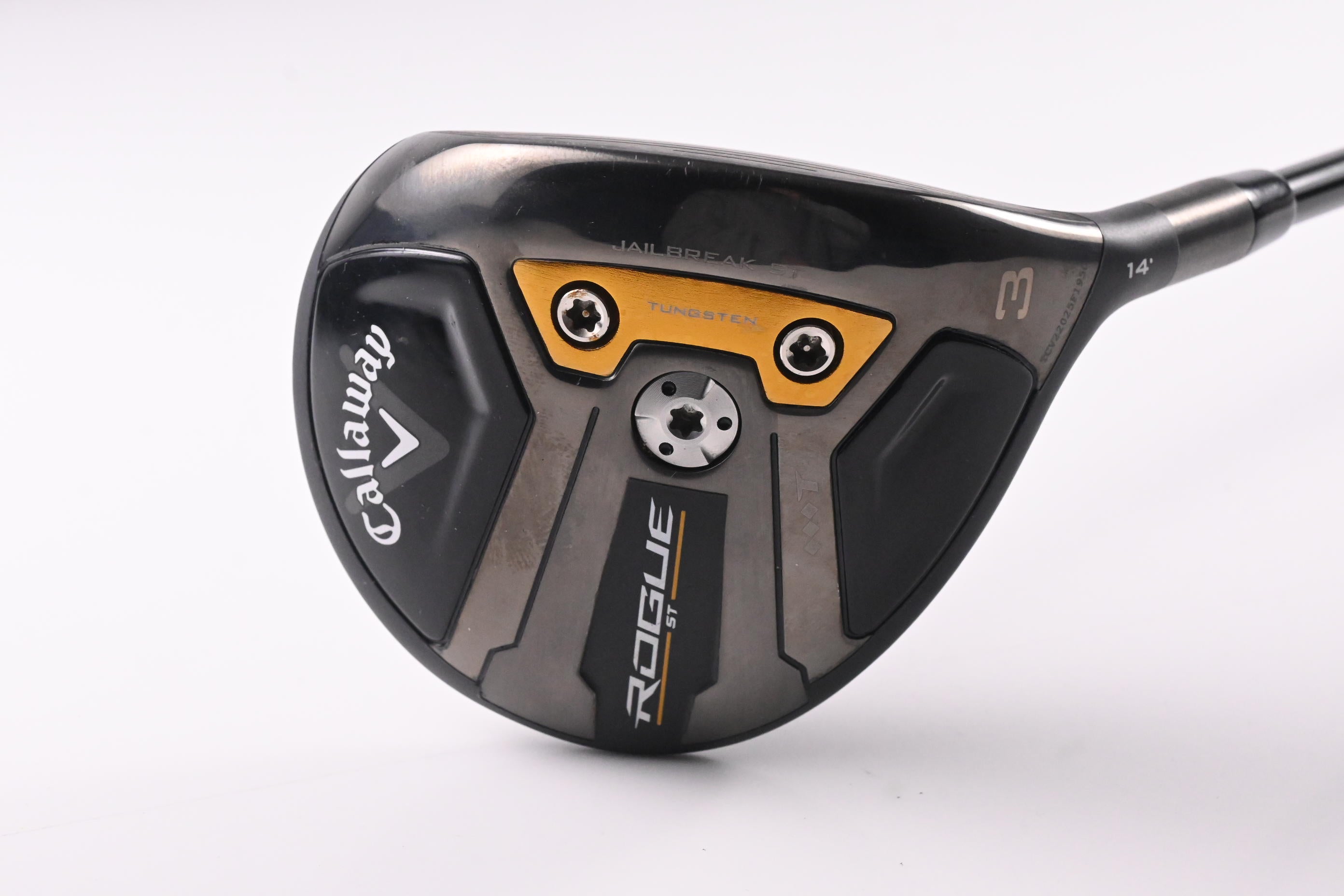 Tour Issue Callaway Rogue ST Triple Diamond T #3 Wood / 14 Degree / Stiff Flex