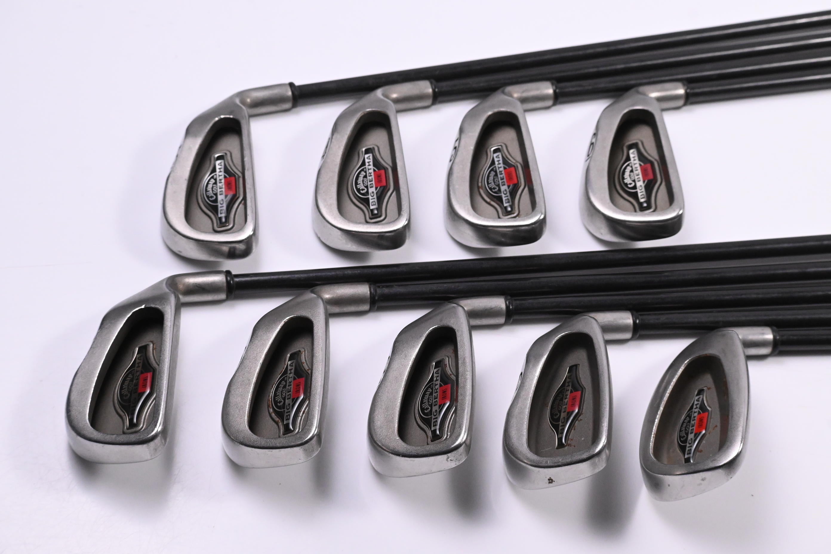 Callaway Big Bertha 1996 Irons / 3-PW+SW / Regular Flex Callaway RCH 96 Shafts