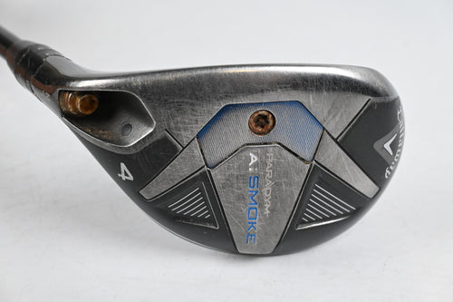 Left Hand Callaway Paradym Ai Smoke #4 Hybrid / 21 Degree / Stiff Flex Tensei