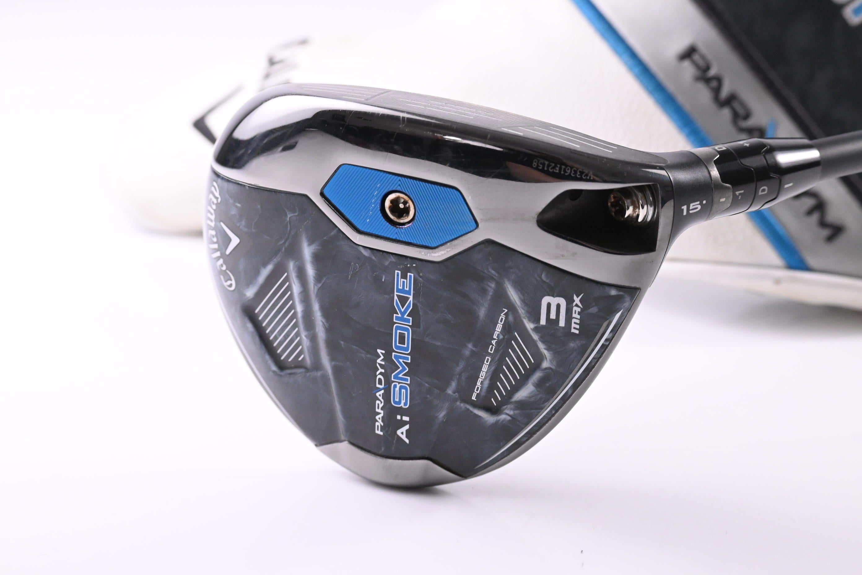 Callaway Paradym Ai Smoke Max #3 Wood / 15 Degree / Stiff Flex Tensei AV Blue 65