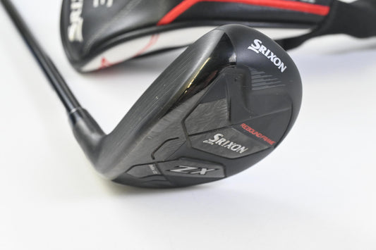 Left Hand Srixon ZX Mk II 2023 #4 Hybrid / 22 Degree / Regular Flex HZRDUS Smoke