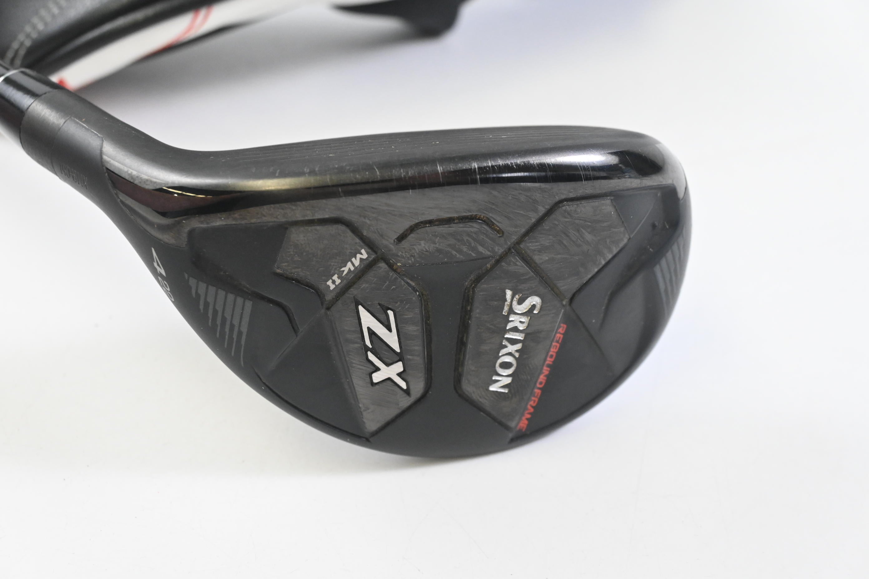 Left Hand Srixon ZX Mk II 2023 #4 Hybrid / 22 Degree / Regular Flex HZRDUS Smoke